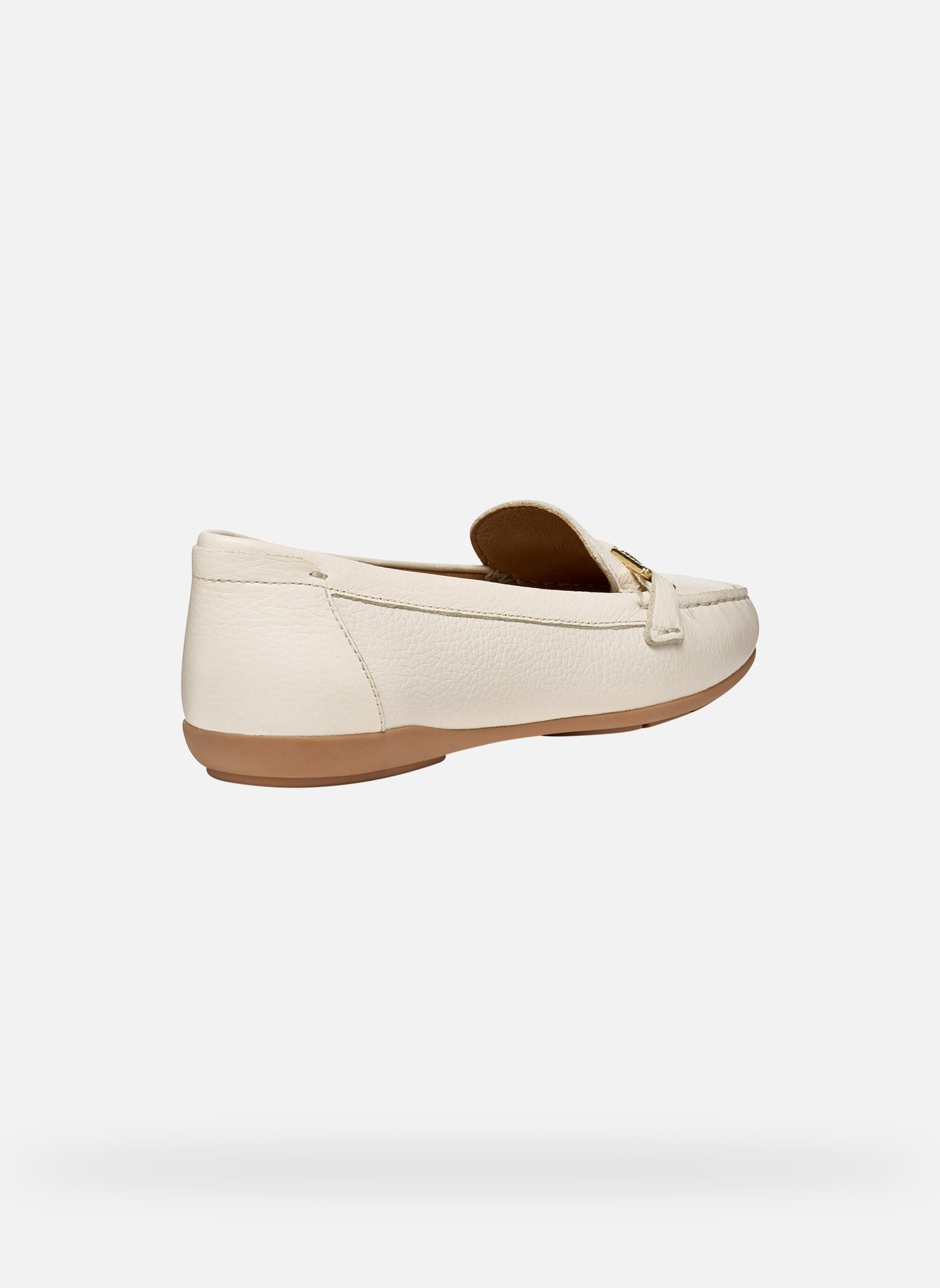 Mocassins D ANNYTAH MOC femme beige Geox Mocassins D ANNYTAH MOC femme beige Ecru