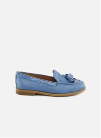 Mocassins Mocassins en cuir 7826AL-NAPA-DELFT Azul homme bleu