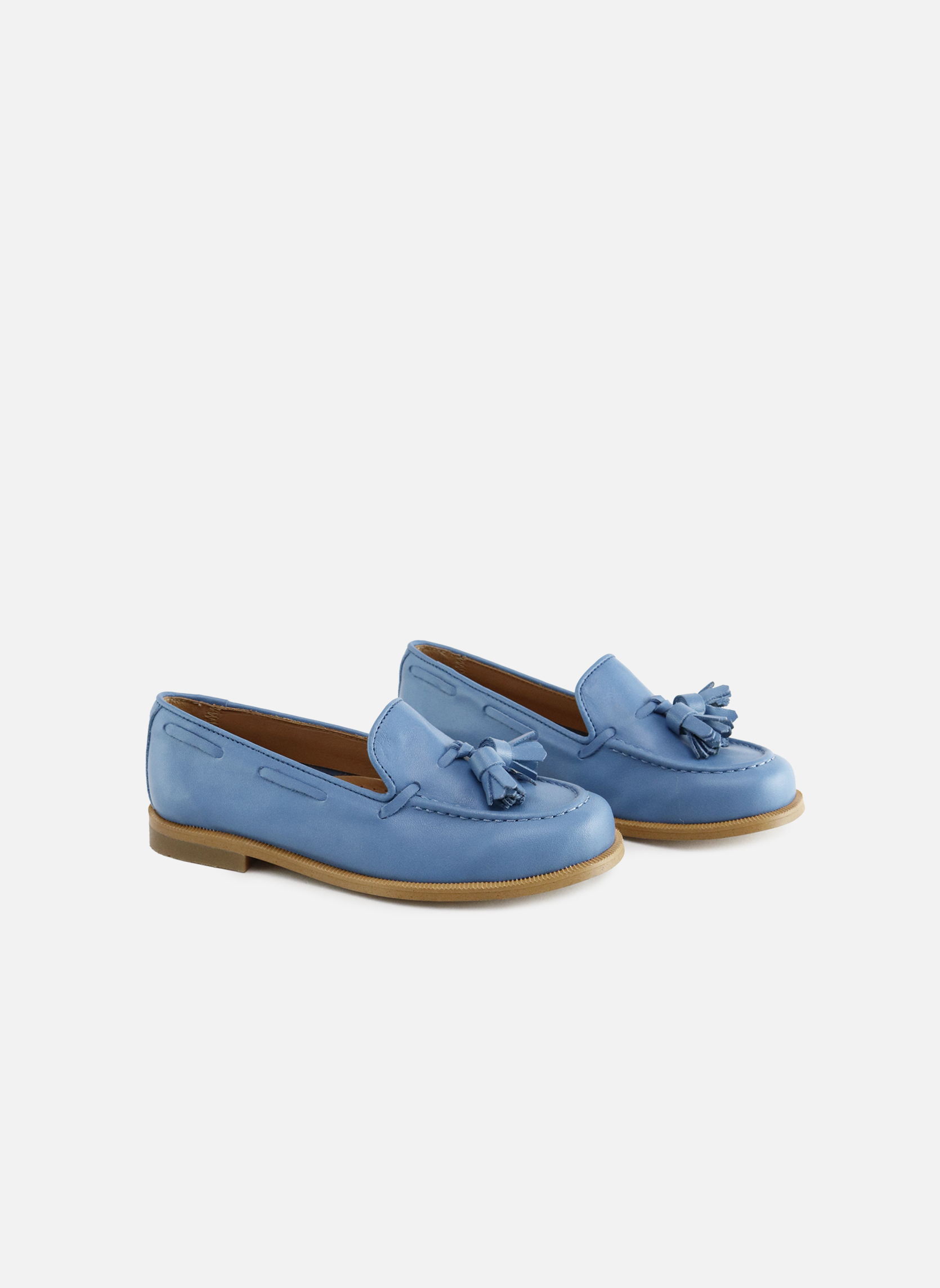 Mocassins Mocassins en cuir 7826AL-NAPA-DELFT Azul homme bleu Eli 1957 Mocassins Mocassins en cuir 7826AL-NAPA-DELFT Azul homme bleu Bleu