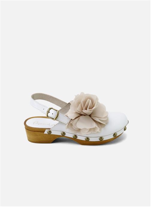Eli 1957 Mules et sabots blanc