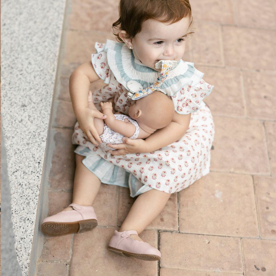 Ballerines Mary Jane 12012AL-GUANTINO-ROSPALE fille rose Eli 1957 Ballerines Mary Jane 12012AL-GUANTINO-ROSPALE fille rose Rose