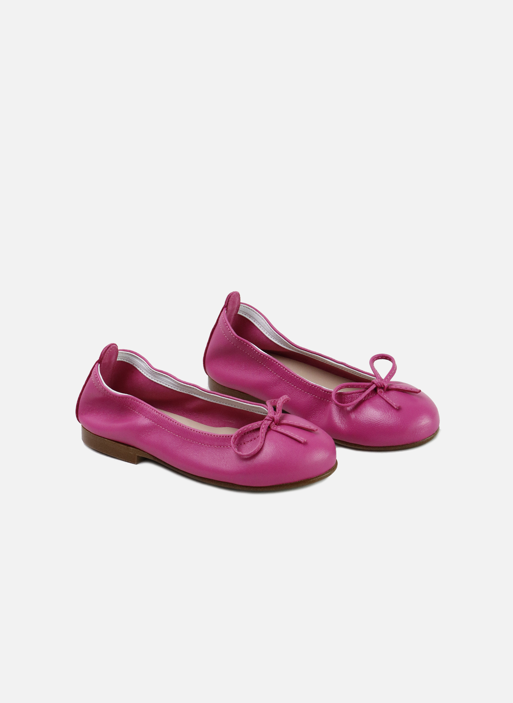 Ballerines Ballerine en cuir pour filles couleur Rosa fille rose Eli 1957 Ballerines Ballerine en cuir pour filles couleur Rosa fille rose Rose