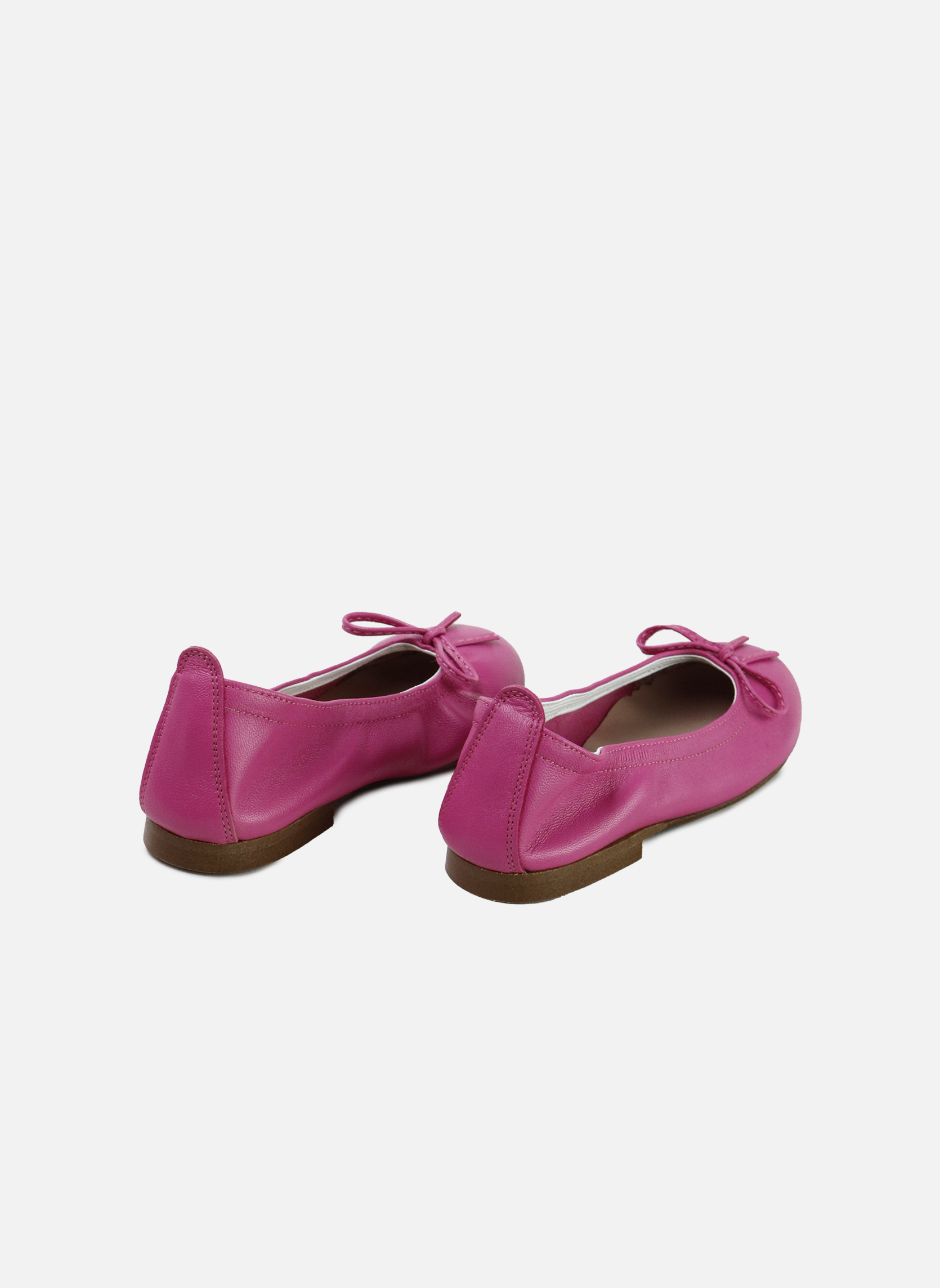 Ballerines Ballerine en cuir pour filles couleur Rosa fille rose Eli 1957 Ballerines Ballerine en cuir pour filles couleur Rosa fille rose Rose