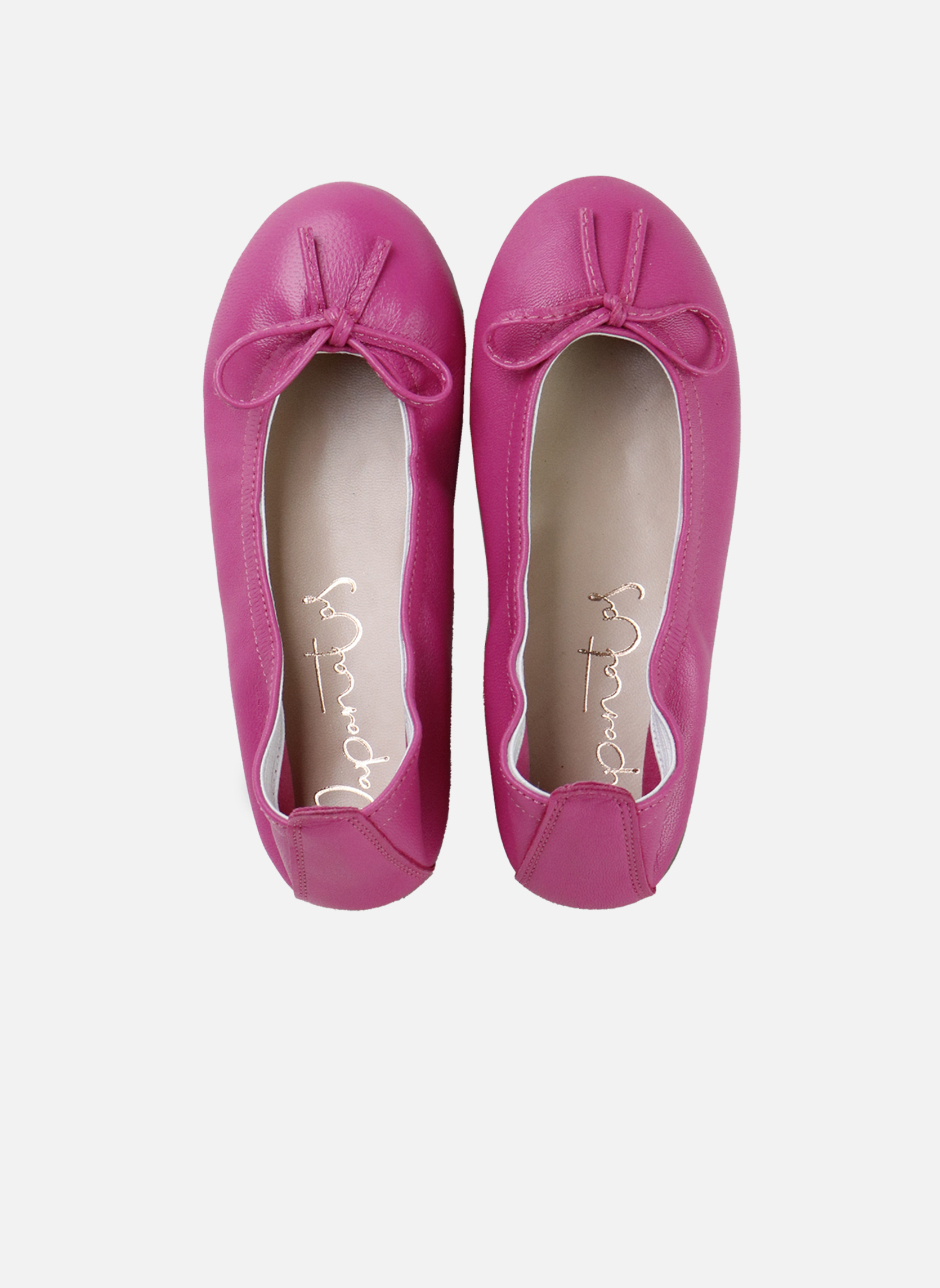 Ballerines Ballerine en cuir pour filles couleur Rosa fille rose Eli 1957 Ballerines Ballerine en cuir pour filles couleur Rosa fille rose Rose