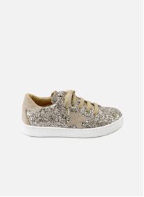Baskets basses Baskets cuir 35035AL-GLITTER-SKIN Beige femme beige Eli 1957 Baskets basses Baskets cuir 35035AL-GLITTER-SKIN Beige femme beige Beige