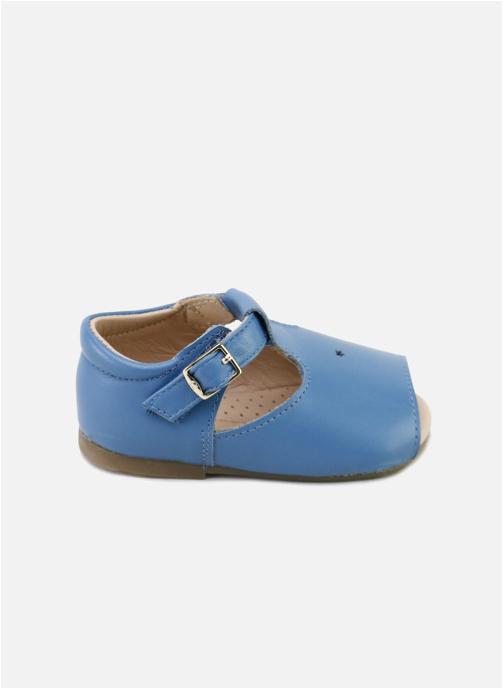 Eli 1957 Ballerines Salomés en cuir 12034AL-NAPA-DELFT Azul garçon bleu