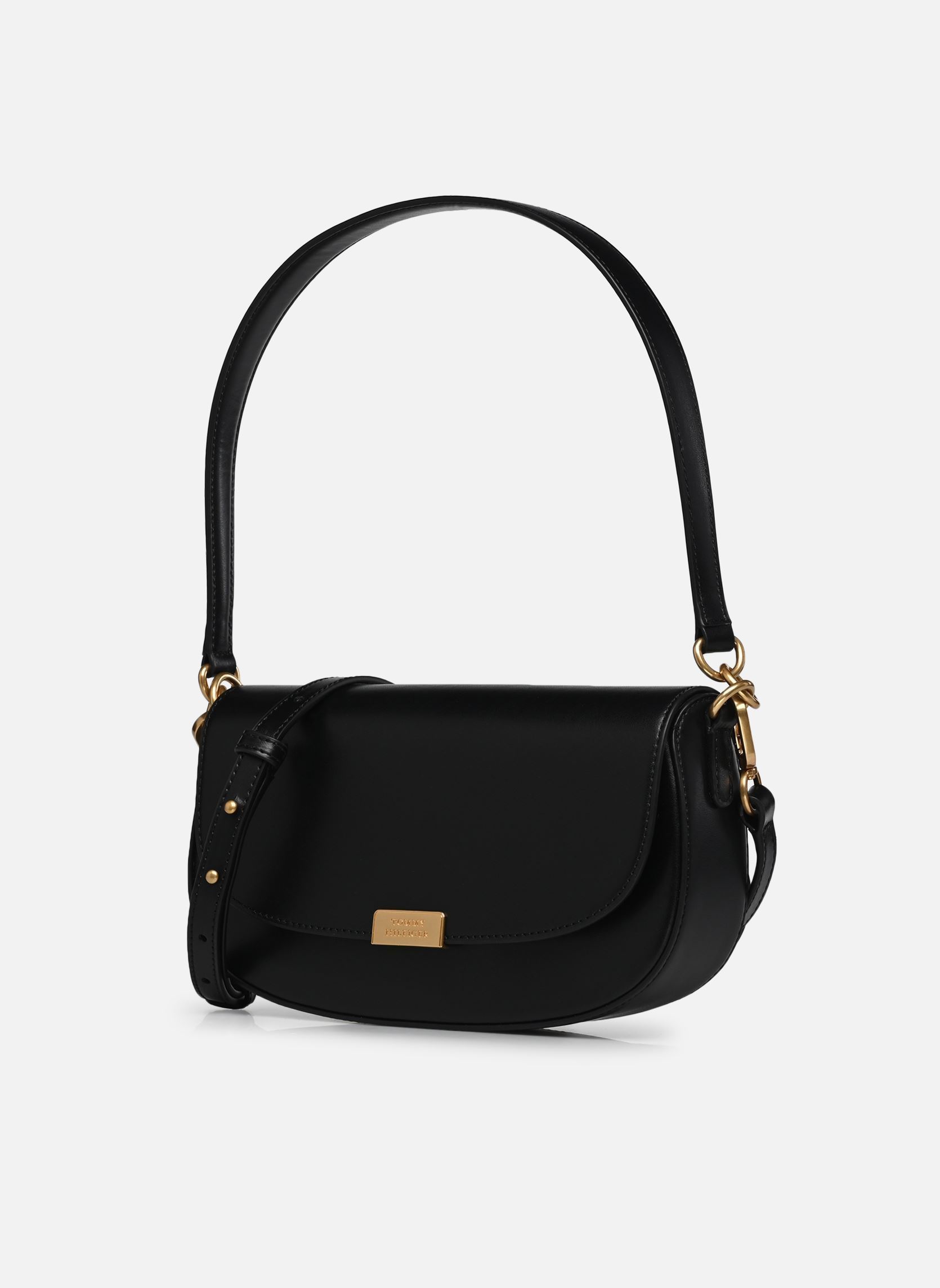 Sacs bandoulière ICONIC LEATHER CROSS, BDS, OS femme noir Tommy Hilfiger Sacs bandoulière ICONIC LEATHER CROSS, BDS, OS femme noir BLACK