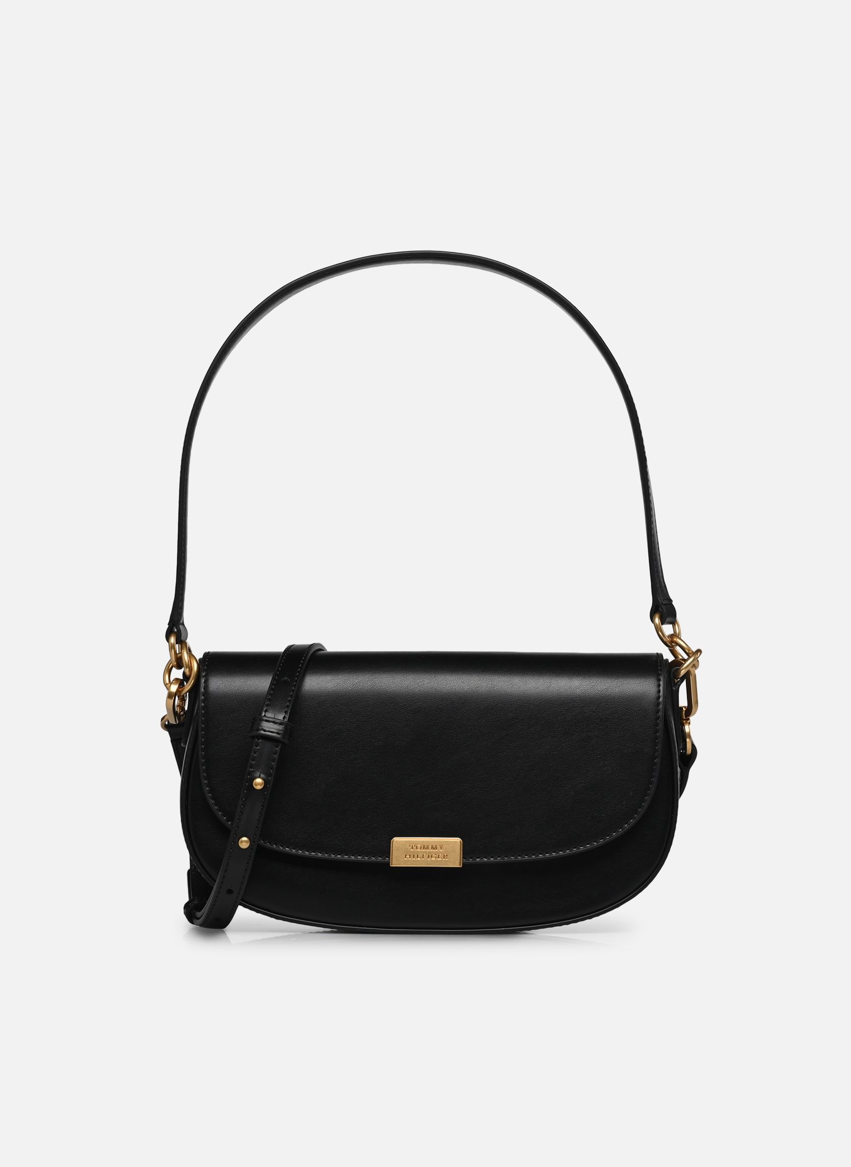 Sacs bandoulière ICONIC LEATHER CROSS, BDS, OS femme noir Tommy Hilfiger Sacs bandoulière ICONIC LEATHER CROSS, BDS, OS femme noir BLACK