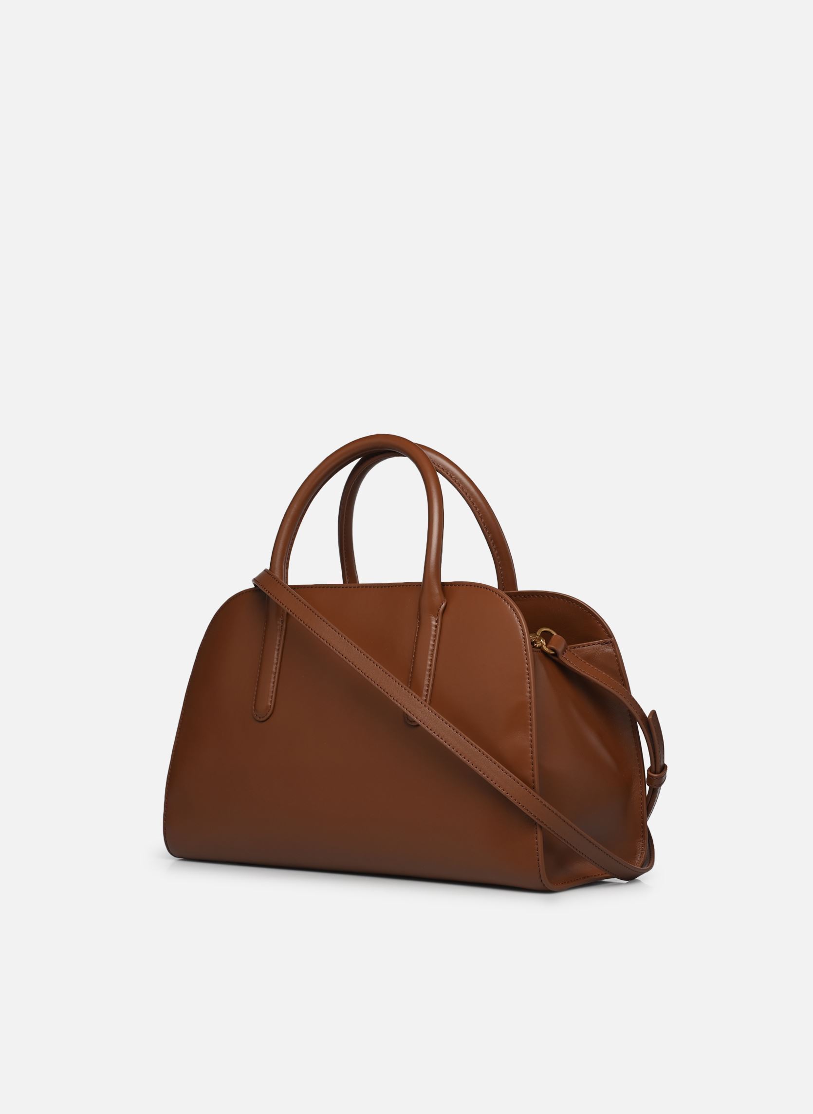 Handtaschen ICONIC LEATHER MED S, GVI, OS damen braun Tommy Hilfiger Handtaschen ICONIC LEATHER MED S, GVI, OS damen braun WINTER COGNAC