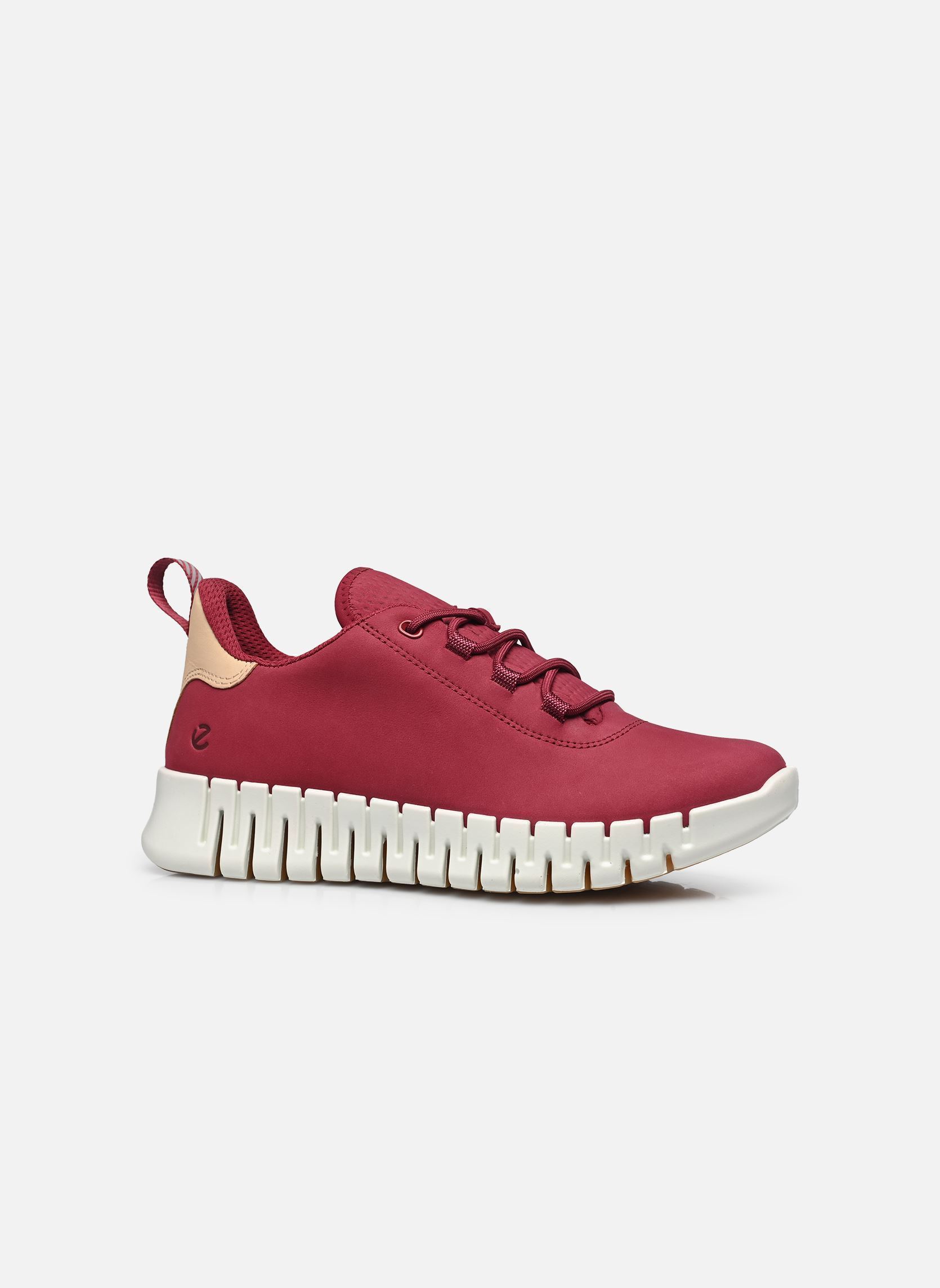 Baskets basses Gruuv W 2182036 femme rouge Ecco Baskets basses Gruuv W 2182036 femme rouge RED PLUM/POWDER