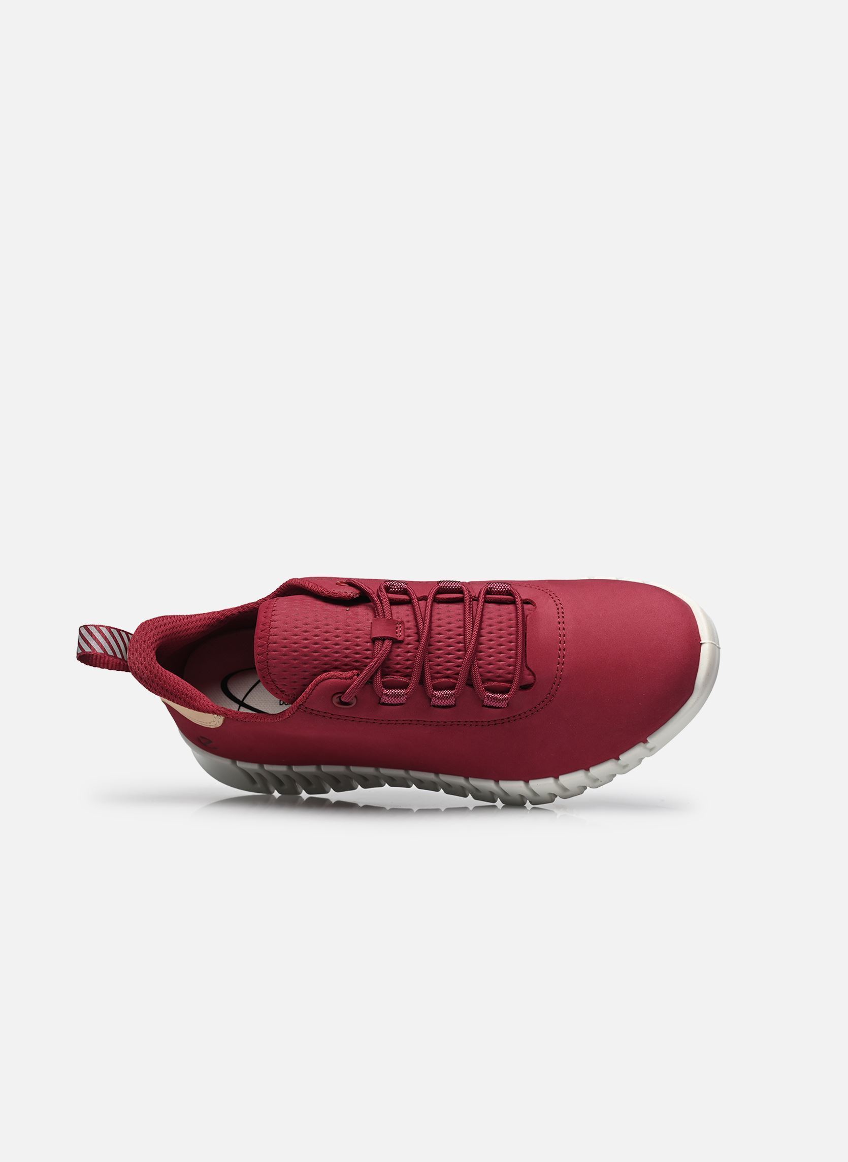 Baskets basses Gruuv W 2182036 femme rouge Ecco Baskets basses Gruuv W 2182036 femme rouge RED PLUM/POWDER