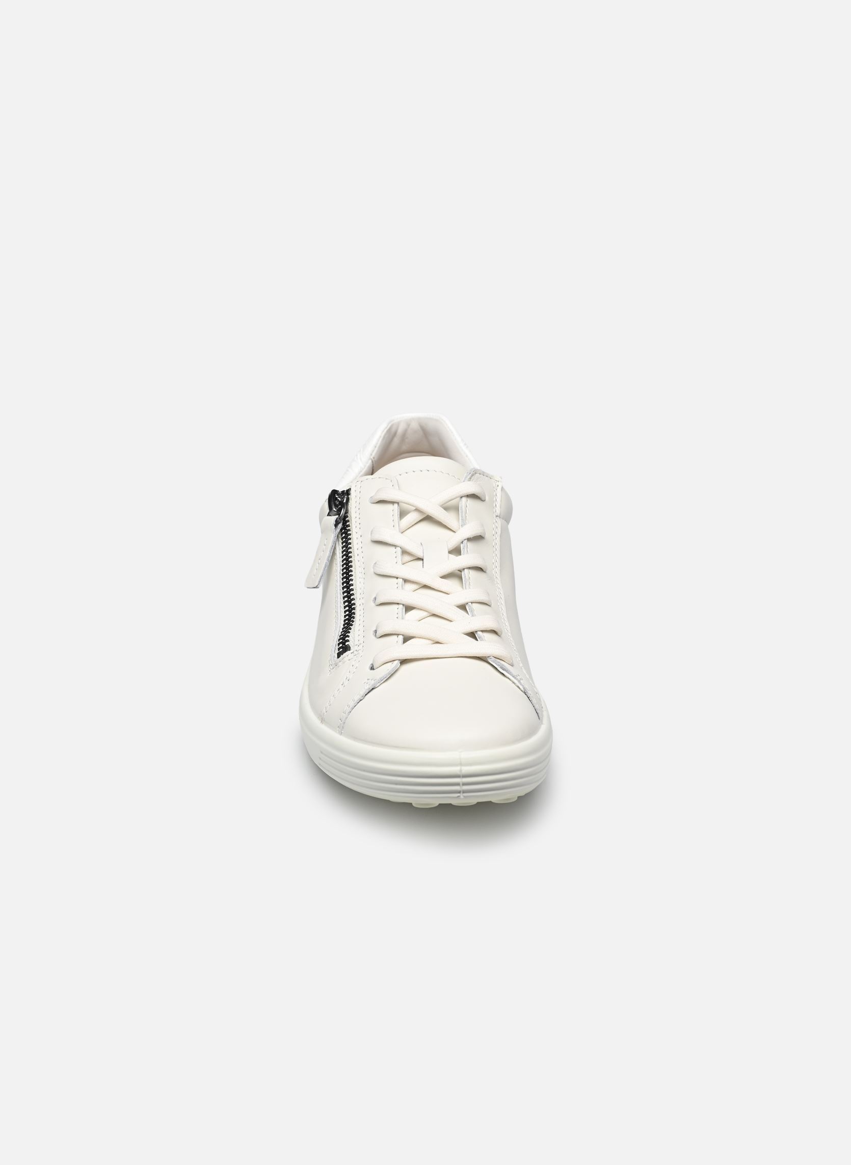 Niedrige Sneaker Soft 7 W 4905535 damen weiß Ecco Niedrige Sneaker Soft 7 W 4905535 damen weiß WHITE/BRIGHT WHITE