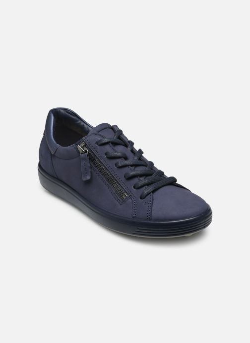 Ecco Baskets basses Soft 7 W 4905536 femme bleu