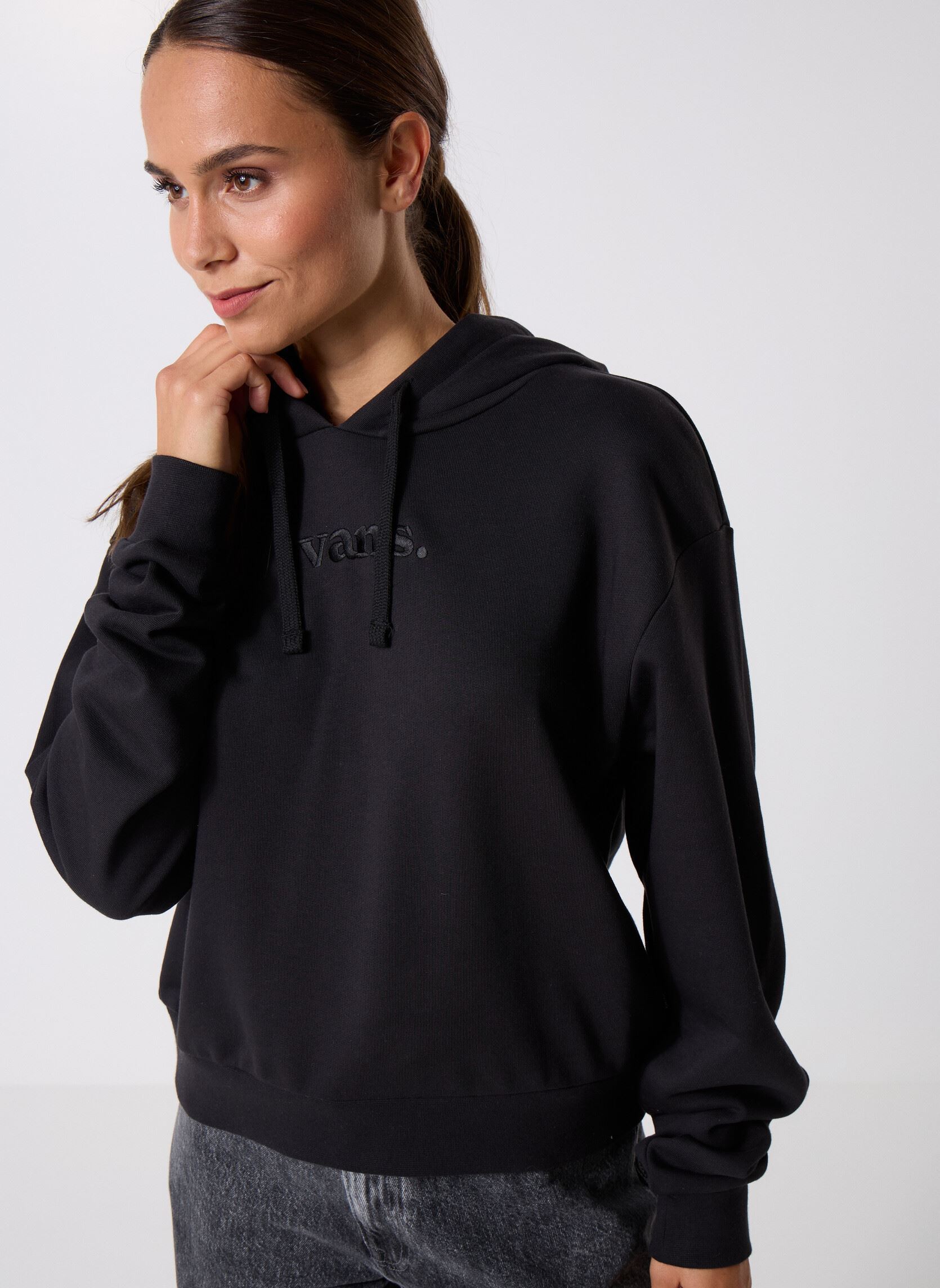 Sweat shirt Vans W ESSENTIAL H FT RLX PO EU - vue 2