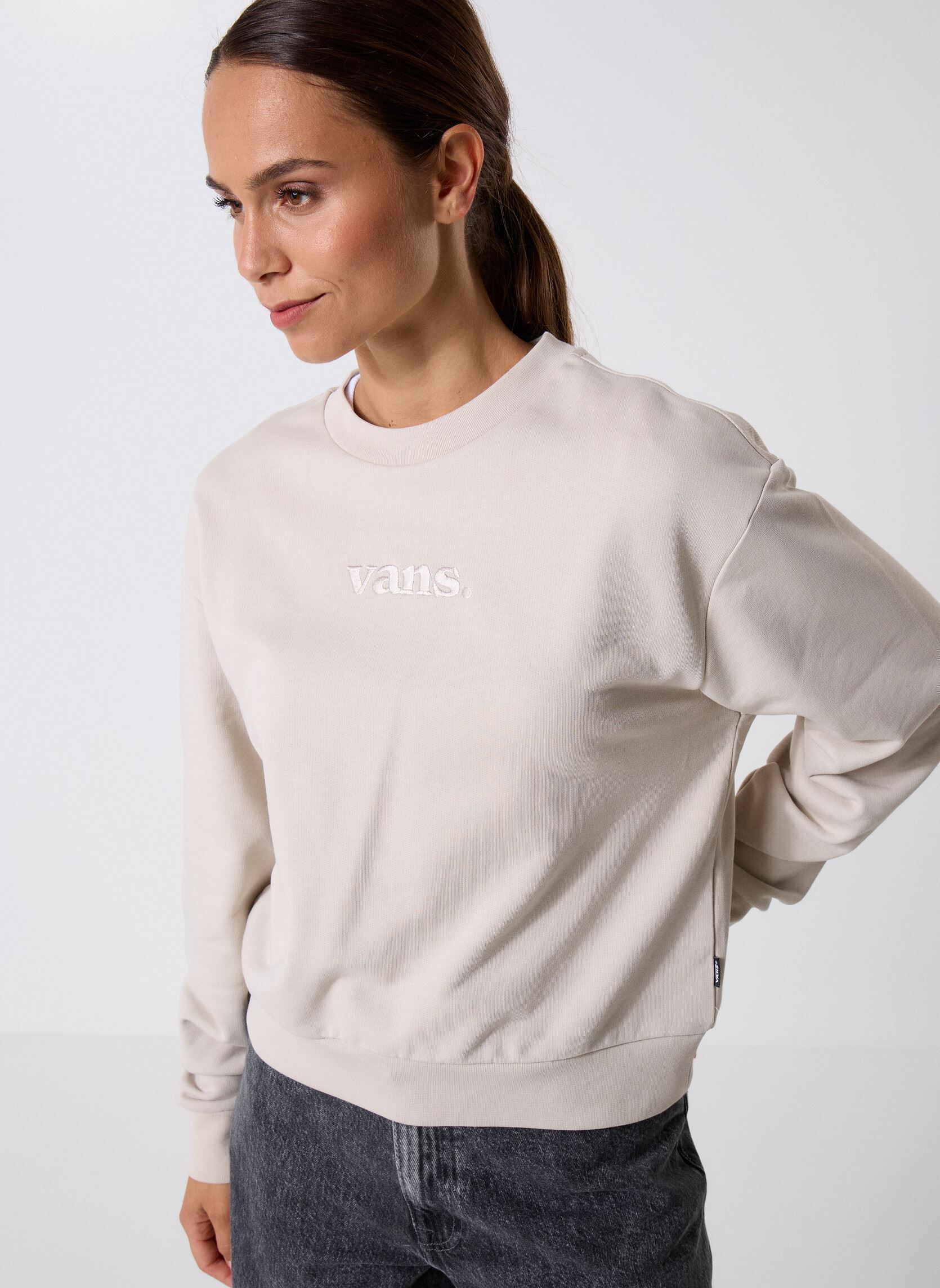 Sweat shirt Vans W ESSENTIAL H FT RLX CREW EU - vue 2