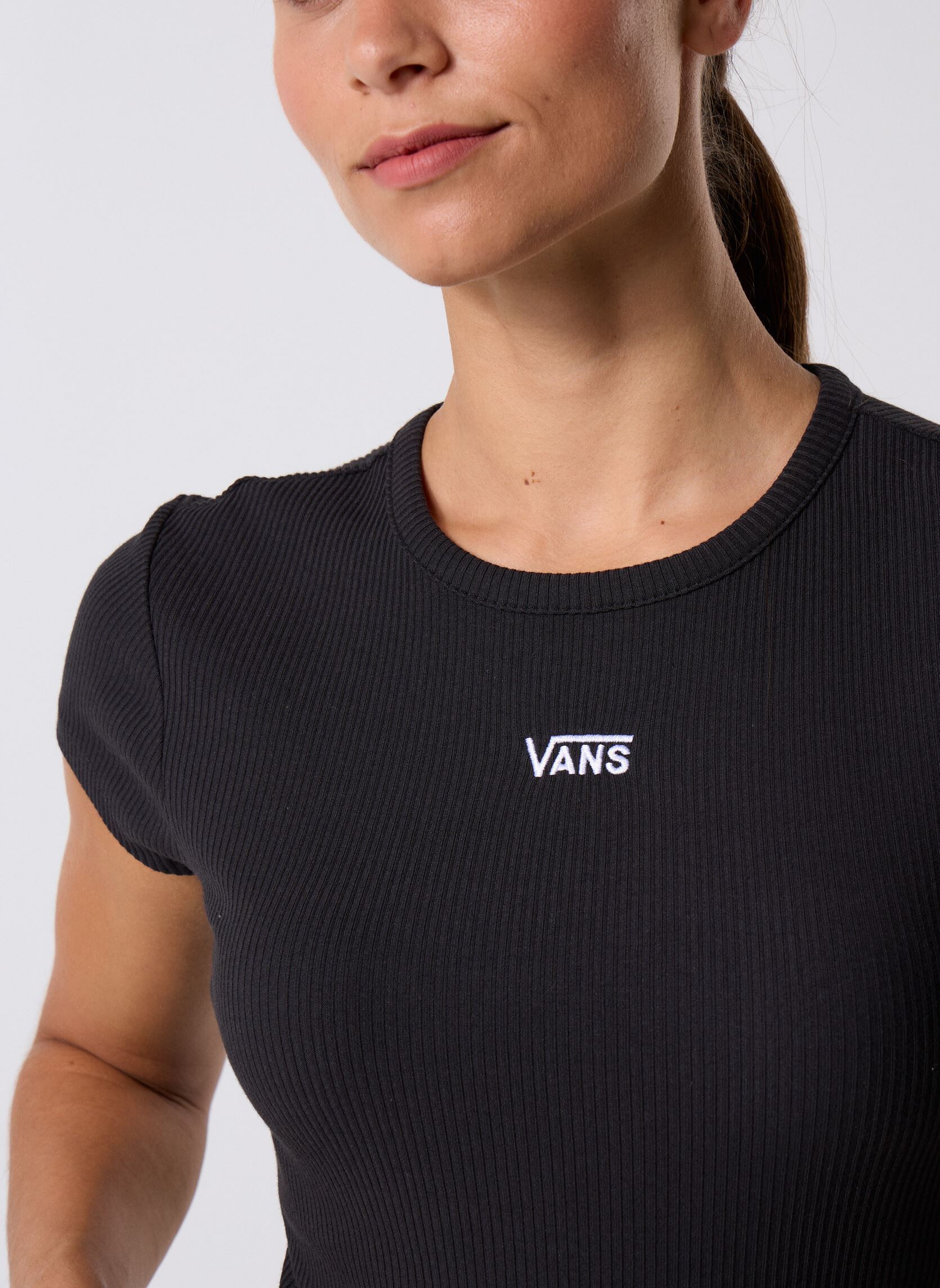 Tee-shirts manches courtes Cameron Tee femme noir Vans Tee-shirts manches courtes Cameron Tee femme noir BLACK