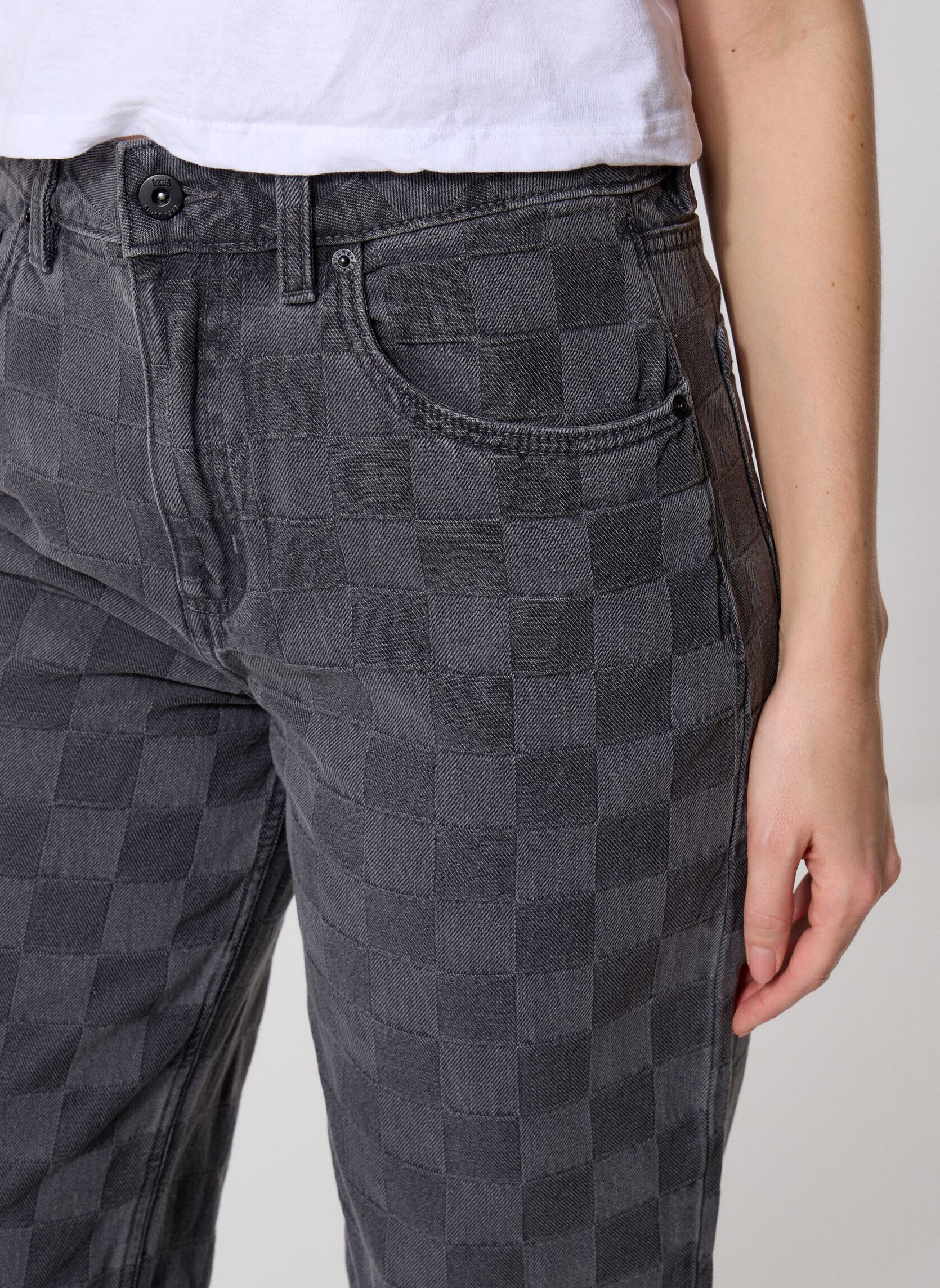 Jeans large Sirelle Novelty Puddle Pants femme noir Vans Jeans large Sirelle Novelty Puddle Pants femme noir FADED BLACK