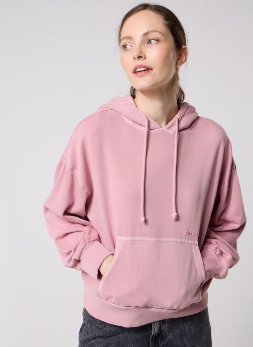 Vans Sweats à capuche Retro PO Hoodie femme rose