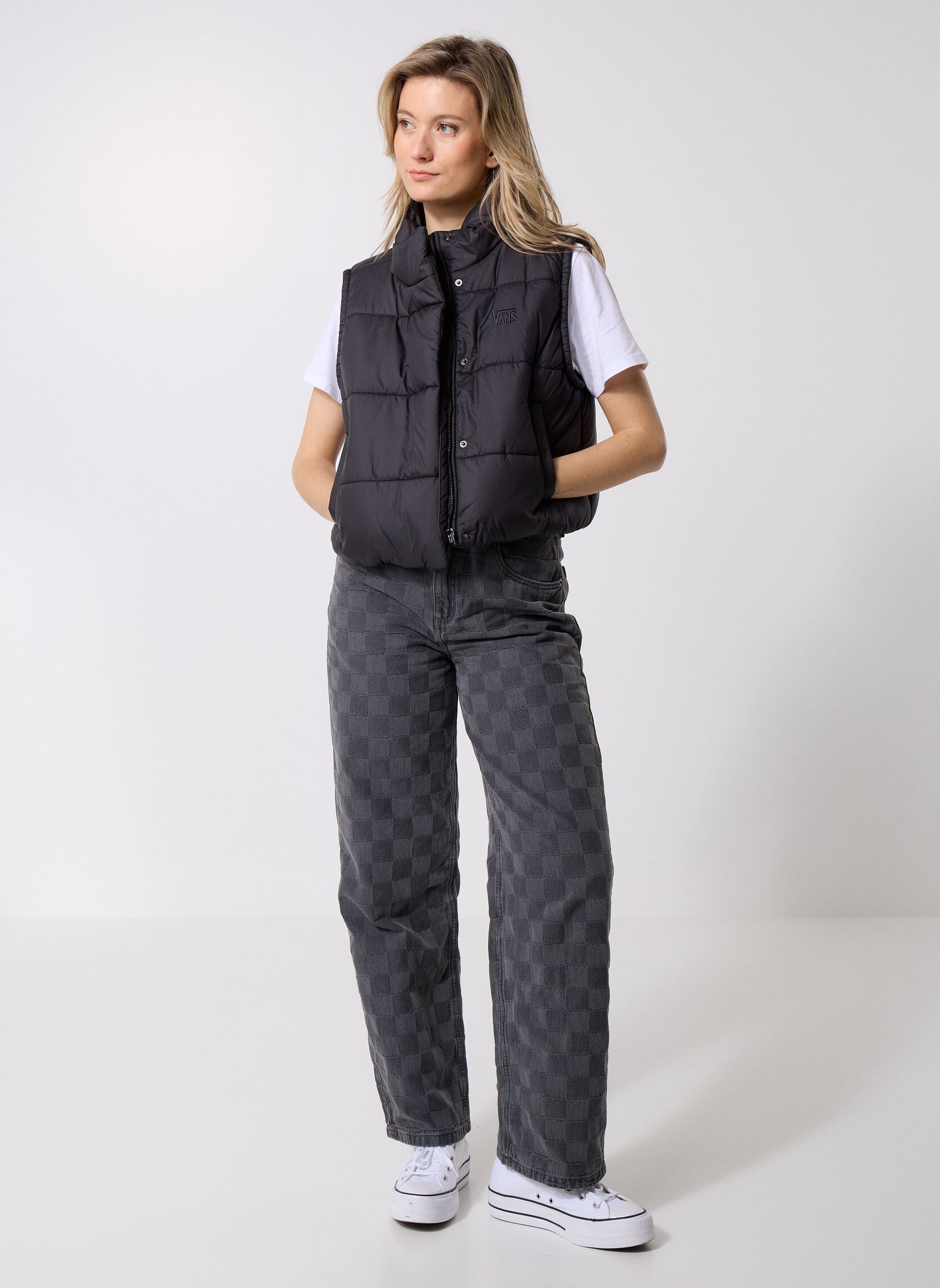 Doudounes sans manches MTE Hillgate Cropped Vest femme noir Vans Doudounes sans manches MTE Hillgate Cropped Vest femme noir BLACK