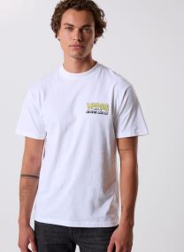 Tee-shirts manches courtes Shop Front SS White/Sunny Yellow VN000M6 homme blanc Vans Tee-shirts manches courtes Shop Front SS White/Sunny Yellow VN000M6 homme blanc WHITE/SUNNY YELLOW