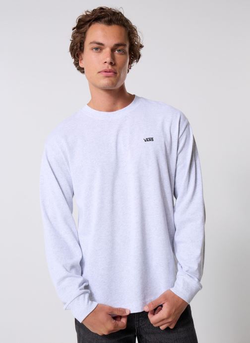 Vêtements LEFT CHEST II LOOSE LS Light Grey Heather VN000P1S1QI1 pour Accessoires - Vans - Modalova
