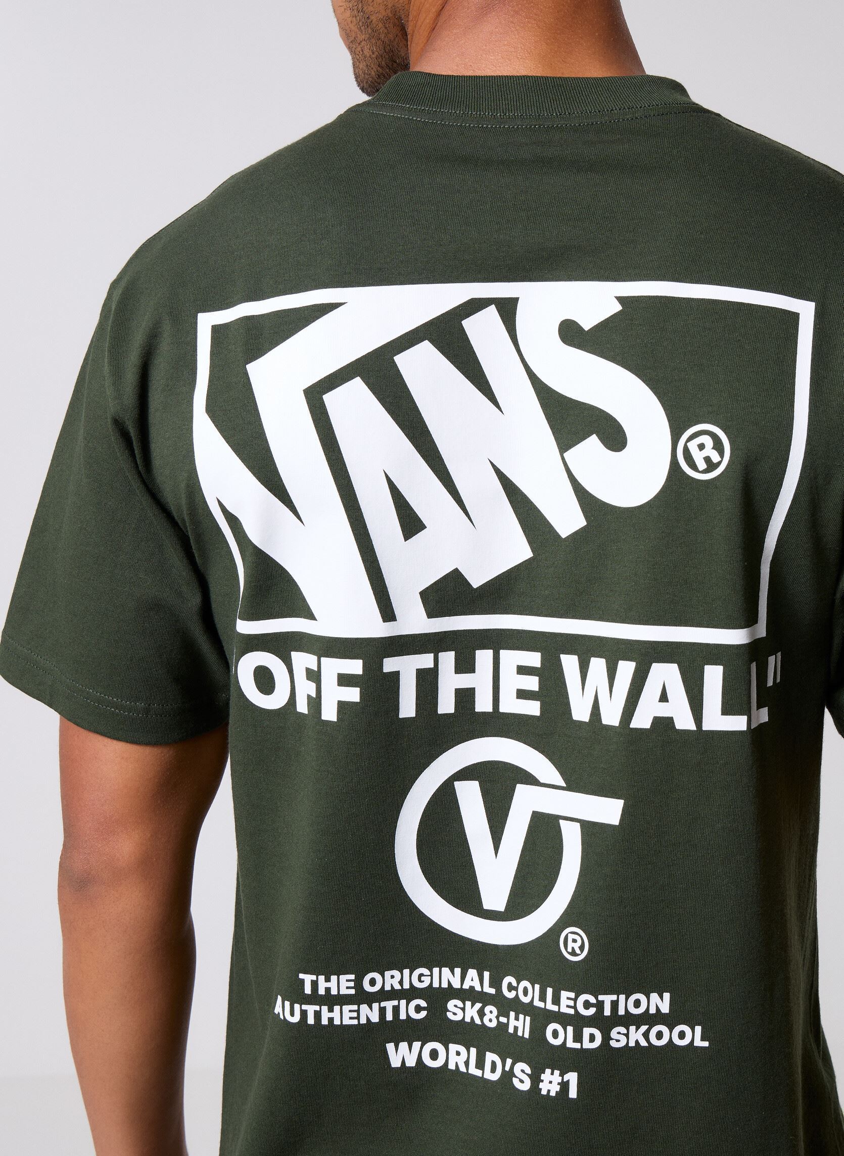 Tee-shirts manches courtes Stockpile SS Tee Dried Kelp VN000PEWEMU1 homme vert Vans Tee-shirts manches courtes Stockpile SS Tee Dried Kelp VN000PEWEMU1 homme vert DRIED KELP