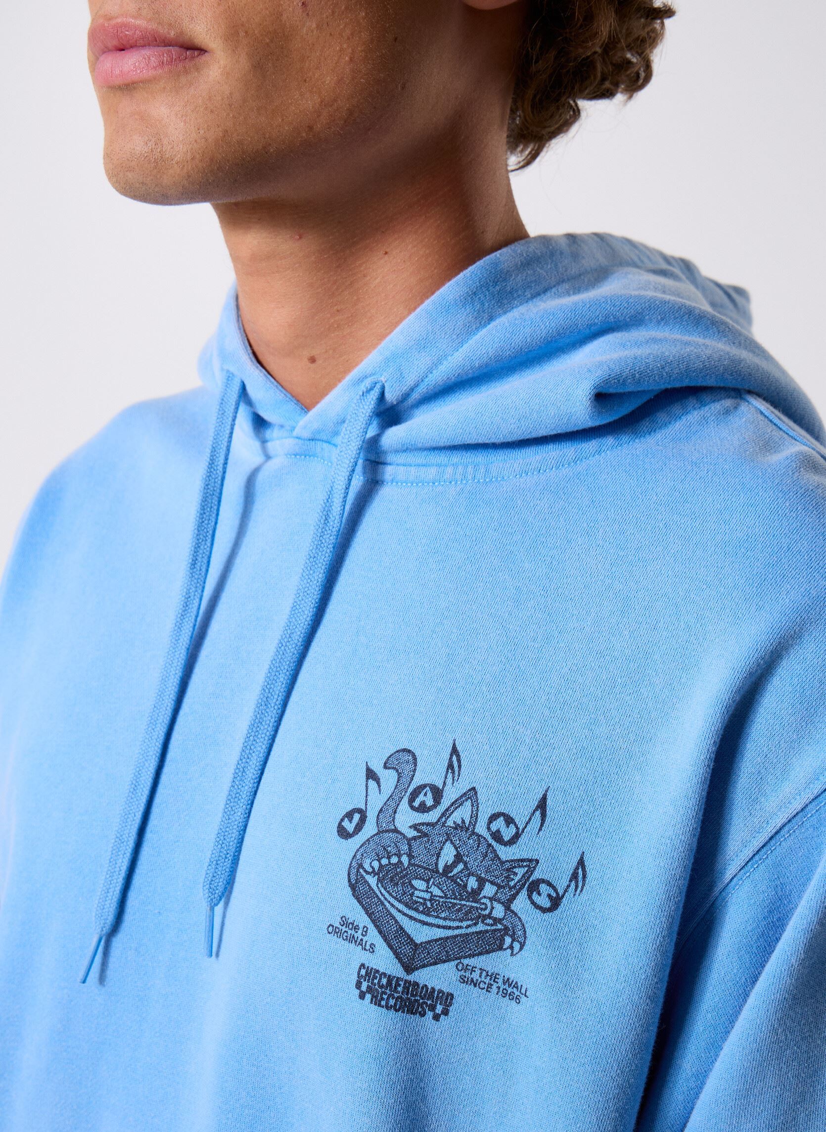Sweatshirts Scratched Records Pullover Tranquil Blue herren blau Vans Sweatshirts Scratched Records Pullover Tranquil Blue herren blau TRANQUIL BLUE