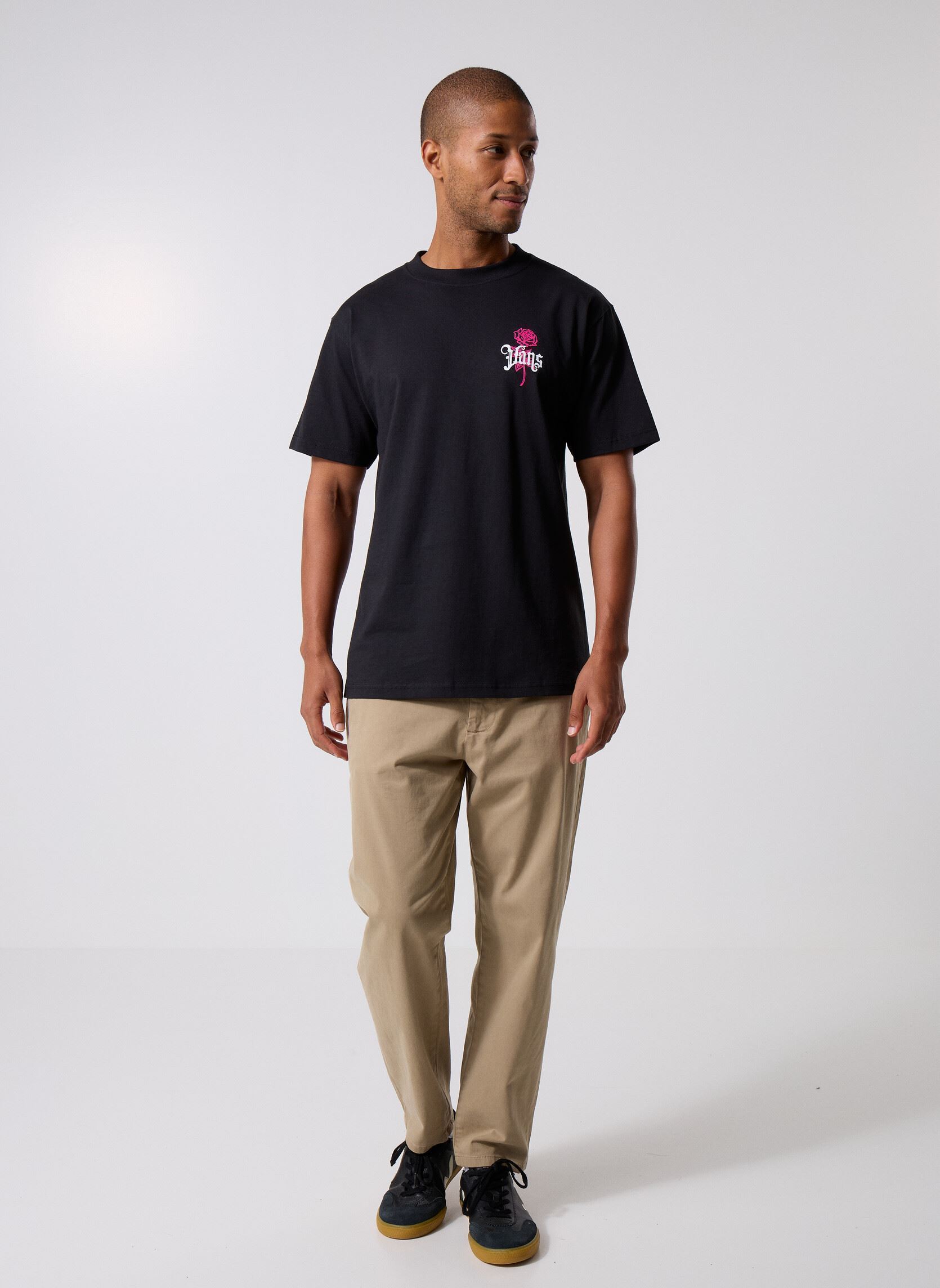 Tee-shirts manches courtes Grown From The Ground Up SS Black VN000P homme noir Vans Tee-shirts manches courtes Grown From The Ground Up SS Black VN000P homme noir BLACK