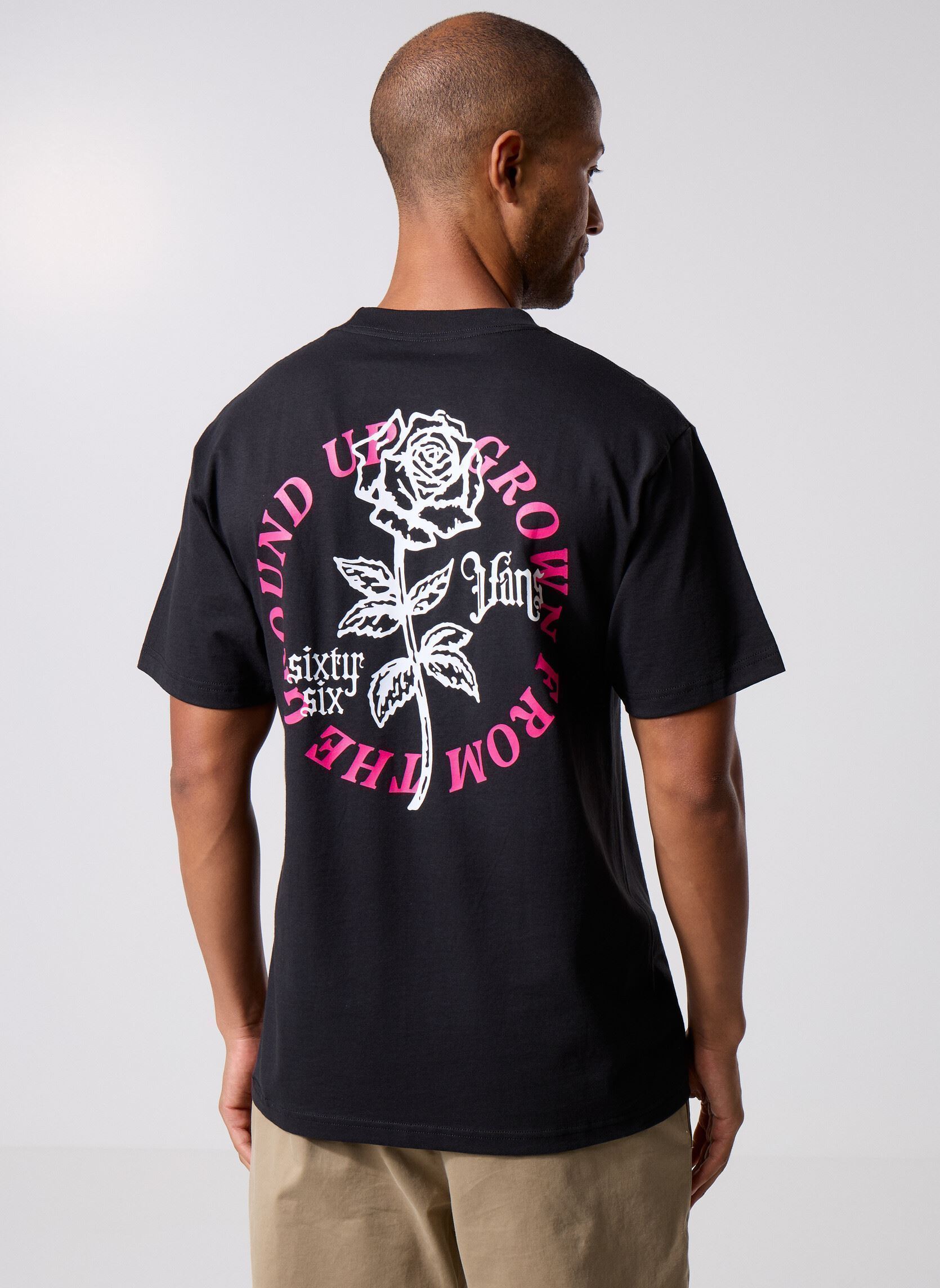 Tee-shirts manches courtes Grown From The Ground Up SS Black VN000P homme noir Vans Tee-shirts manches courtes Grown From The Ground Up SS Black VN000P homme noir BLACK