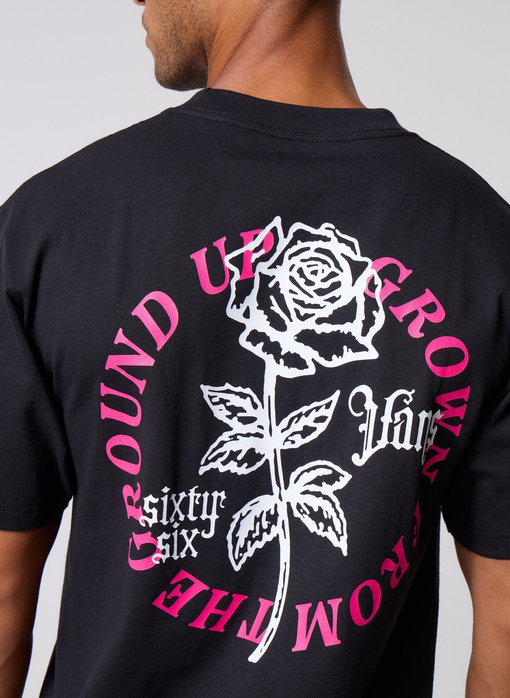 Tee-shirts manches courtes Grown From The Ground Up SS Black VN000P homme noir Vans Tee-shirts manches courtes Grown From The Ground Up SS Black VN000P homme noir BLACK