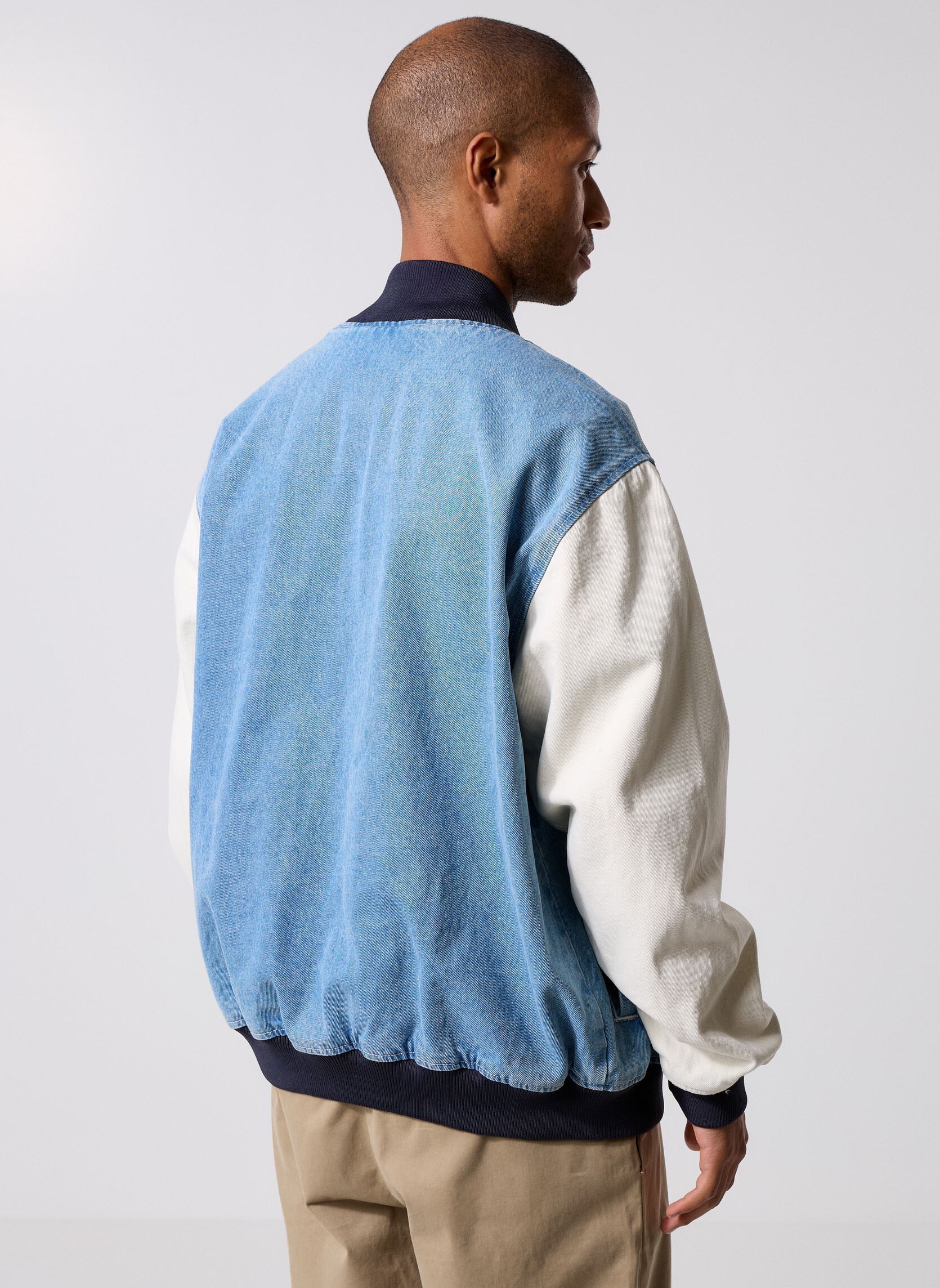 Blousons Denim Baseball Jacket STONEWASH/BLUE VN0 homme bleu Vans Blousons Denim Baseball Jacket STONEWASH/BLUE VN0 homme bleu STONEWASH/BLUE