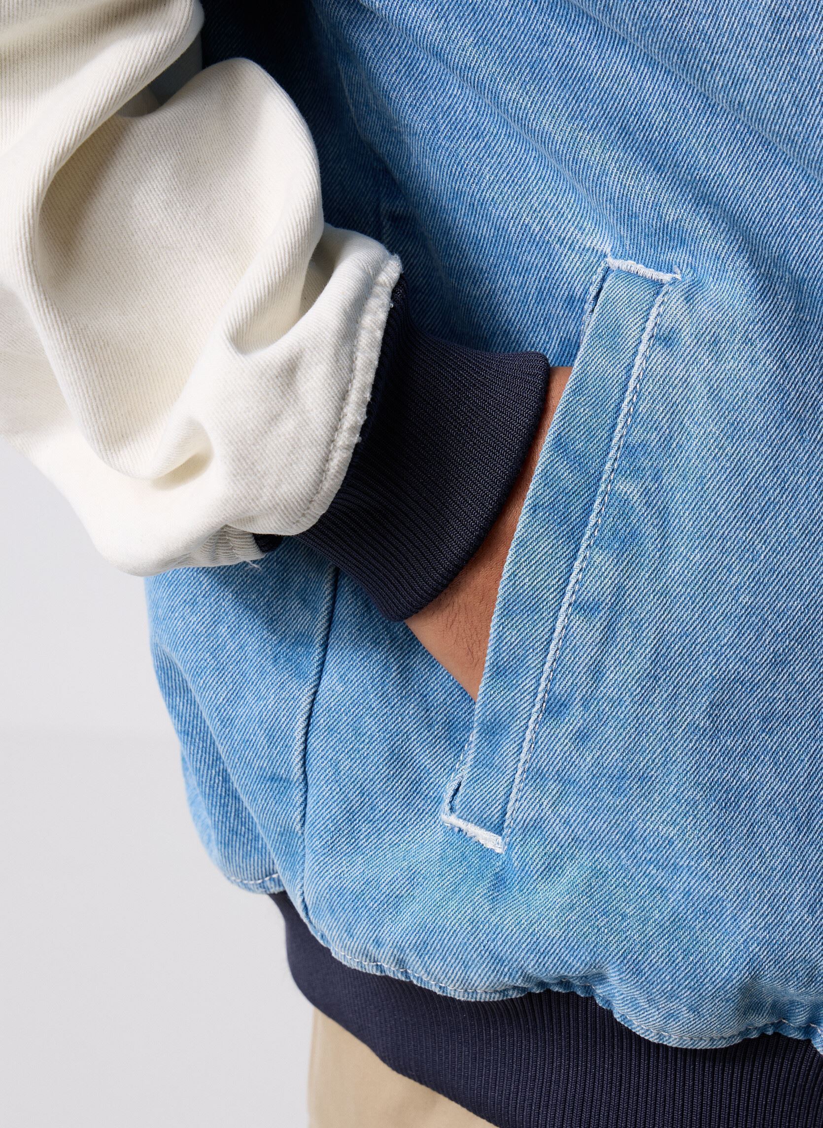 Blousons Denim Baseball Jacket STONEWASH/BLUE VN0 homme bleu Vans Blousons Denim Baseball Jacket STONEWASH/BLUE VN0 homme bleu STONEWASH/BLUE