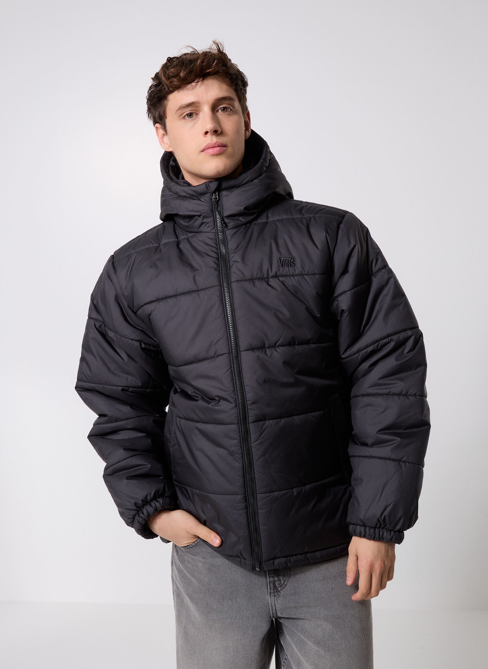 Vêtements Vans MTE Hillgate Puffer VN000PJ8BLK1 pour Homme