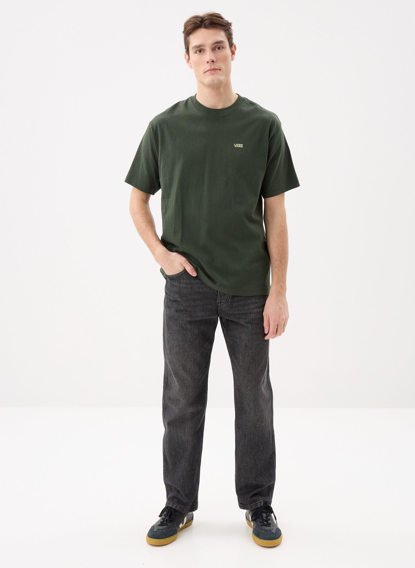 Camisetas de manga corta LEFT CHEST II LOOSE SS Dried Kelp VN000P hombre verde Vans Camisetas de manga corta LEFT CHEST II LOOSE SS Dried Kelp VN000P hombre verde DRIED KELP