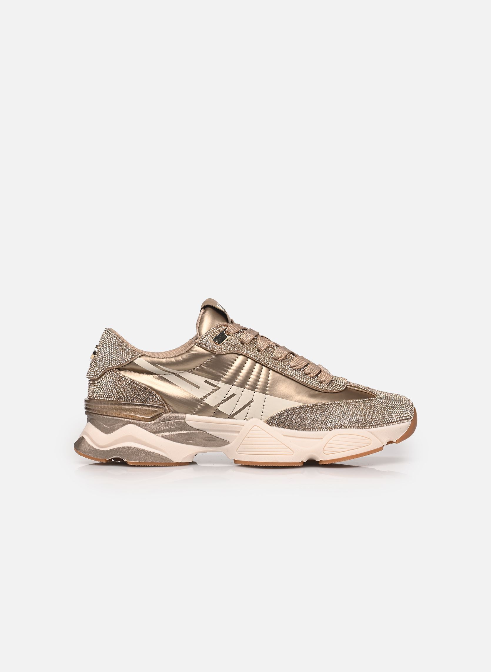 Baskets basses Setback-R femme or et bronze Steve Madden Baskets basses Setback-R femme or et bronze Gold