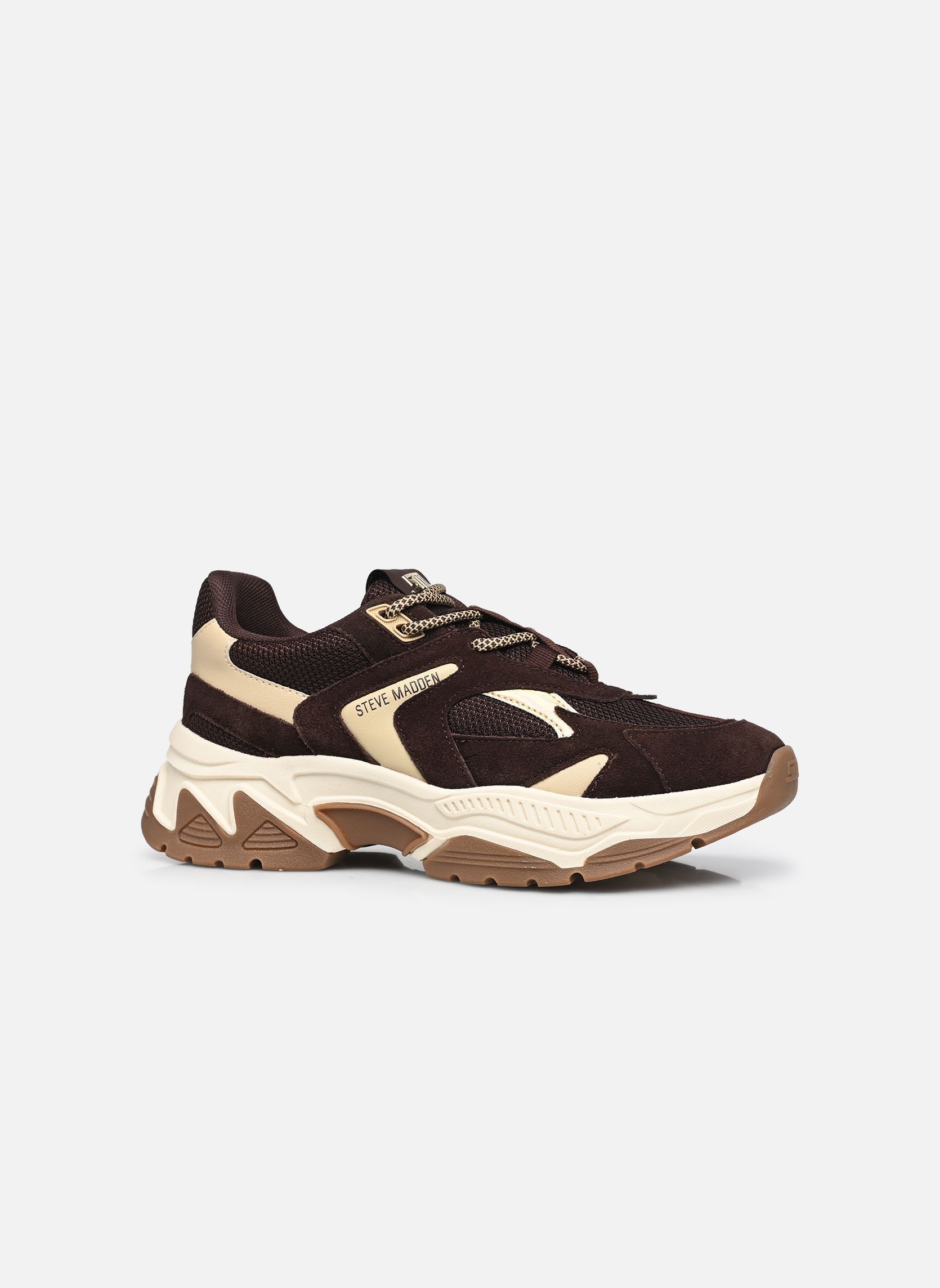 Lage sneakers Ample dames bruin Steve Madden Lage sneakers Ample dames bruin CHO BRN SD