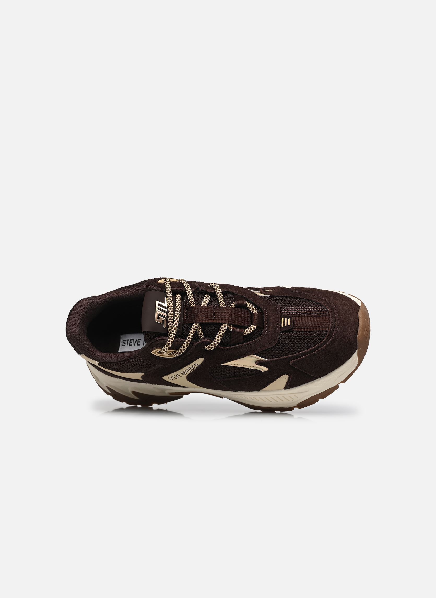 Lage sneakers Ample dames bruin Steve Madden Lage sneakers Ample dames bruin CHO BRN SD