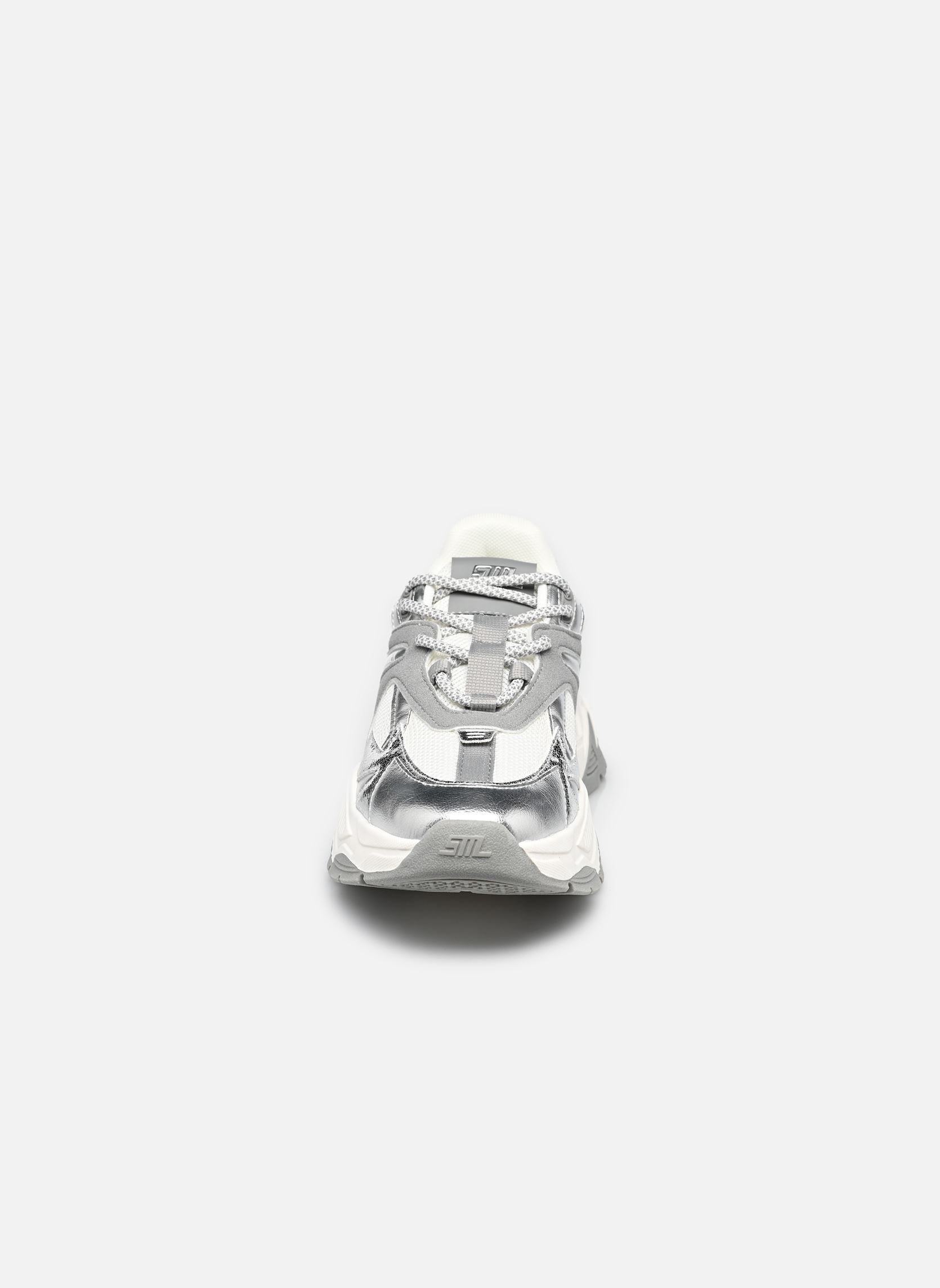 Baskets Ample femme argent Steve Madden Baskets Ample femme argent SILVER/WHT