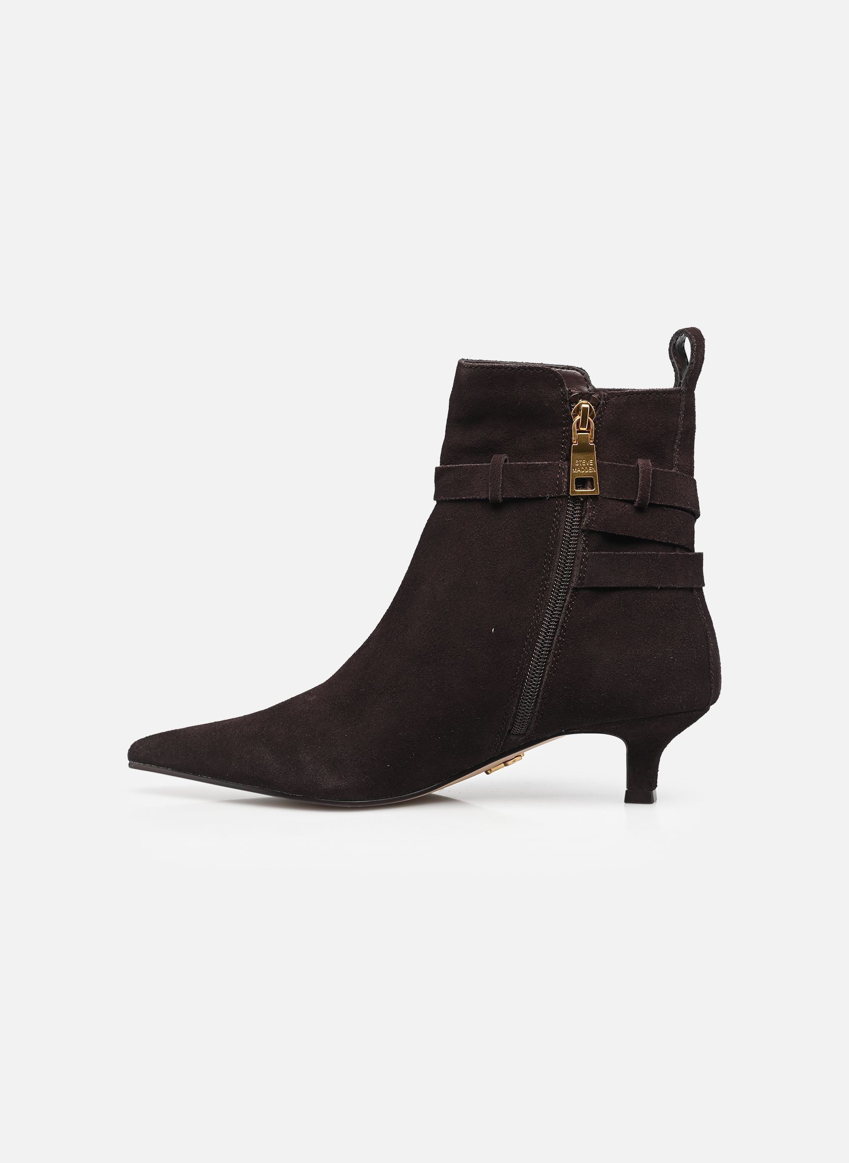 Enkellaarzen en boots Roller dames bruin Steve Madden Enkellaarzen en boots Roller dames bruin Brown Suede