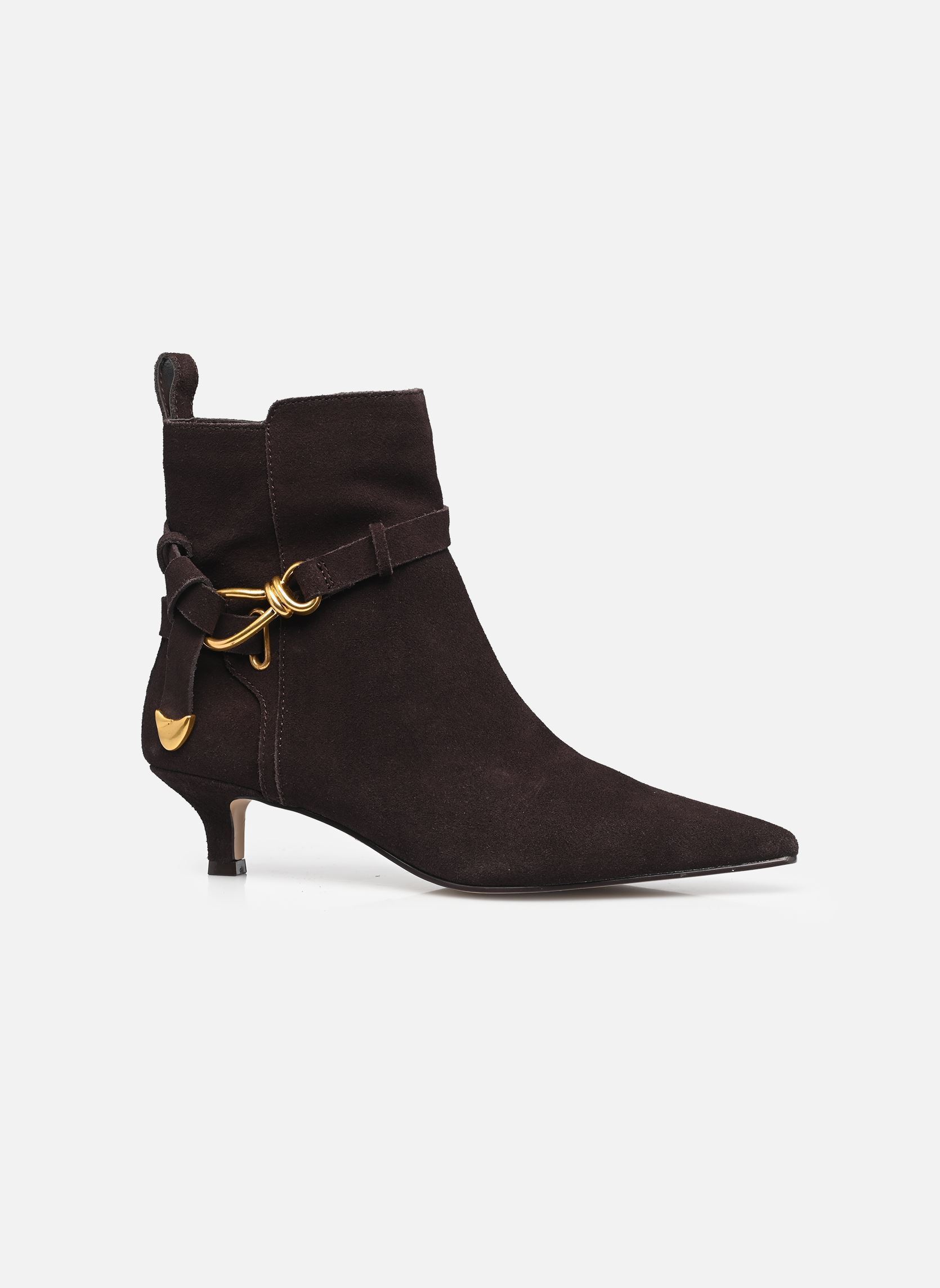 Enkellaarzen en boots Roller dames bruin Steve Madden Enkellaarzen en boots Roller dames bruin Brown Suede