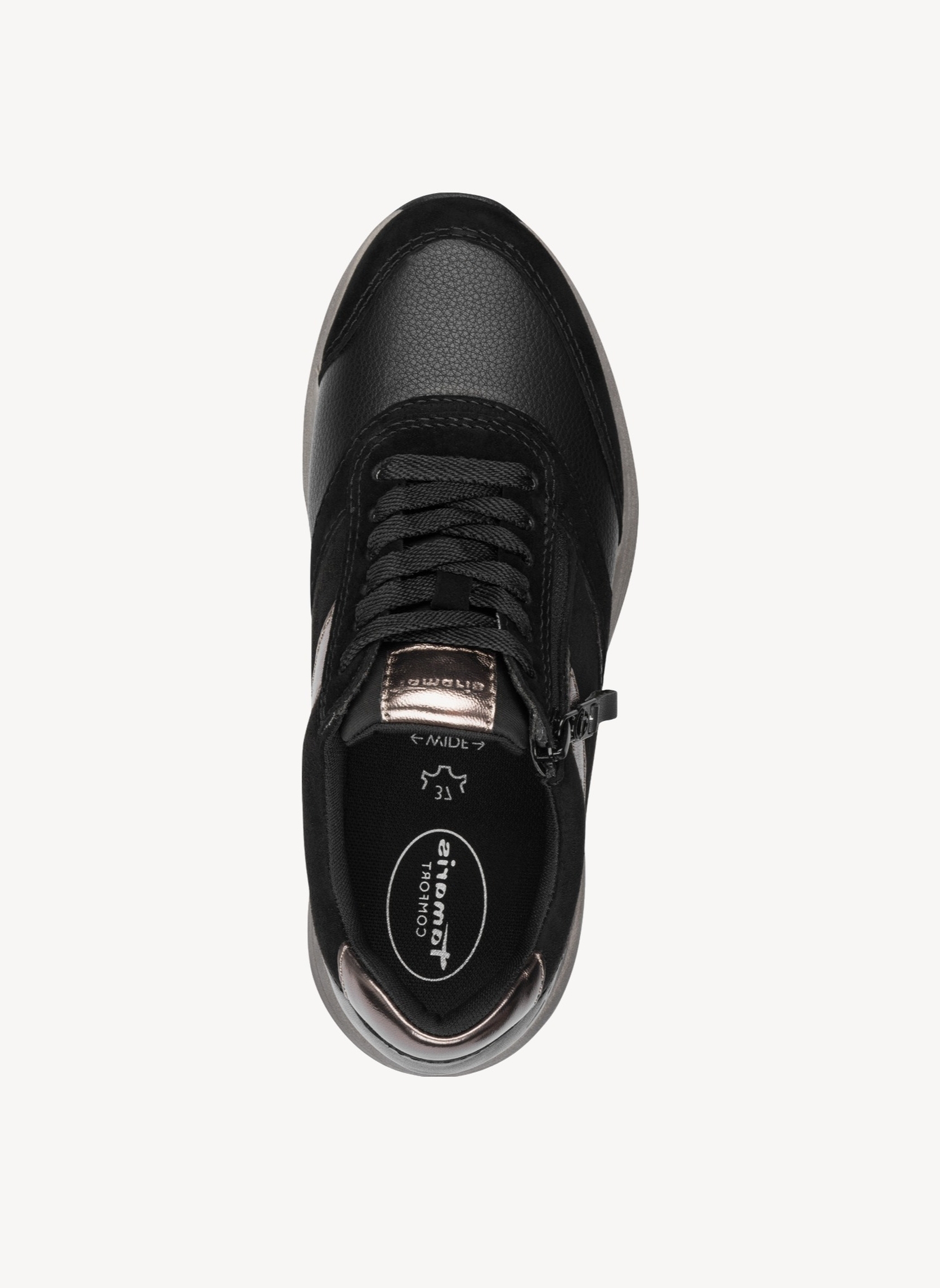 Baskets basses 8-83705-45 femme noir Tamaris Baskets basses 8-83705-45 femme noir Noir