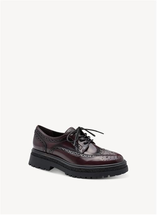 Tamaris Derbies 1-23619-45 femme rouge