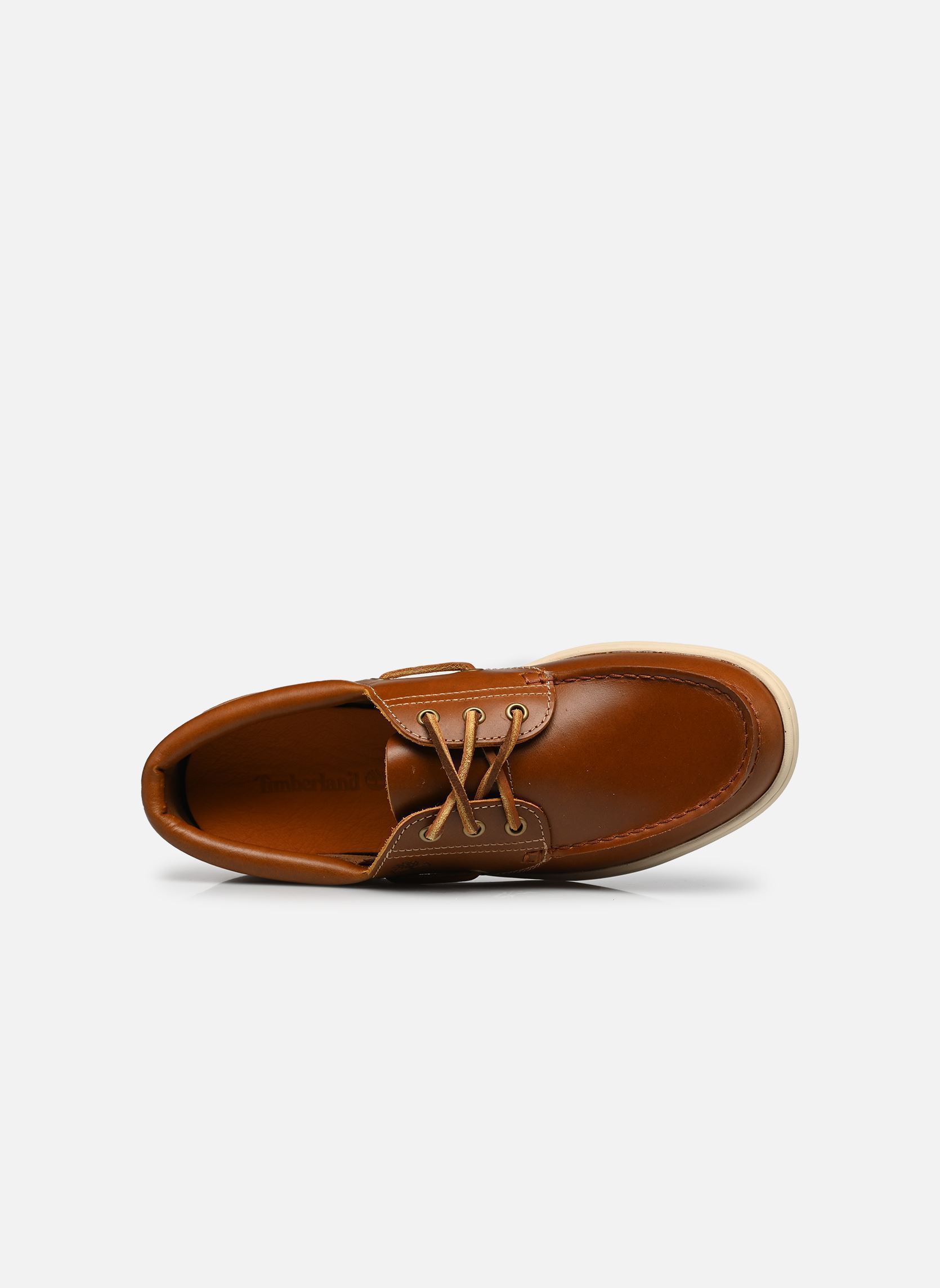 Bootschoenen Portofino Pier Boat Shoe heren bruin Timberland Bootschoenen Portofino Pier Boat Shoe heren bruin MEDIUM BROWN FULL GRAIN