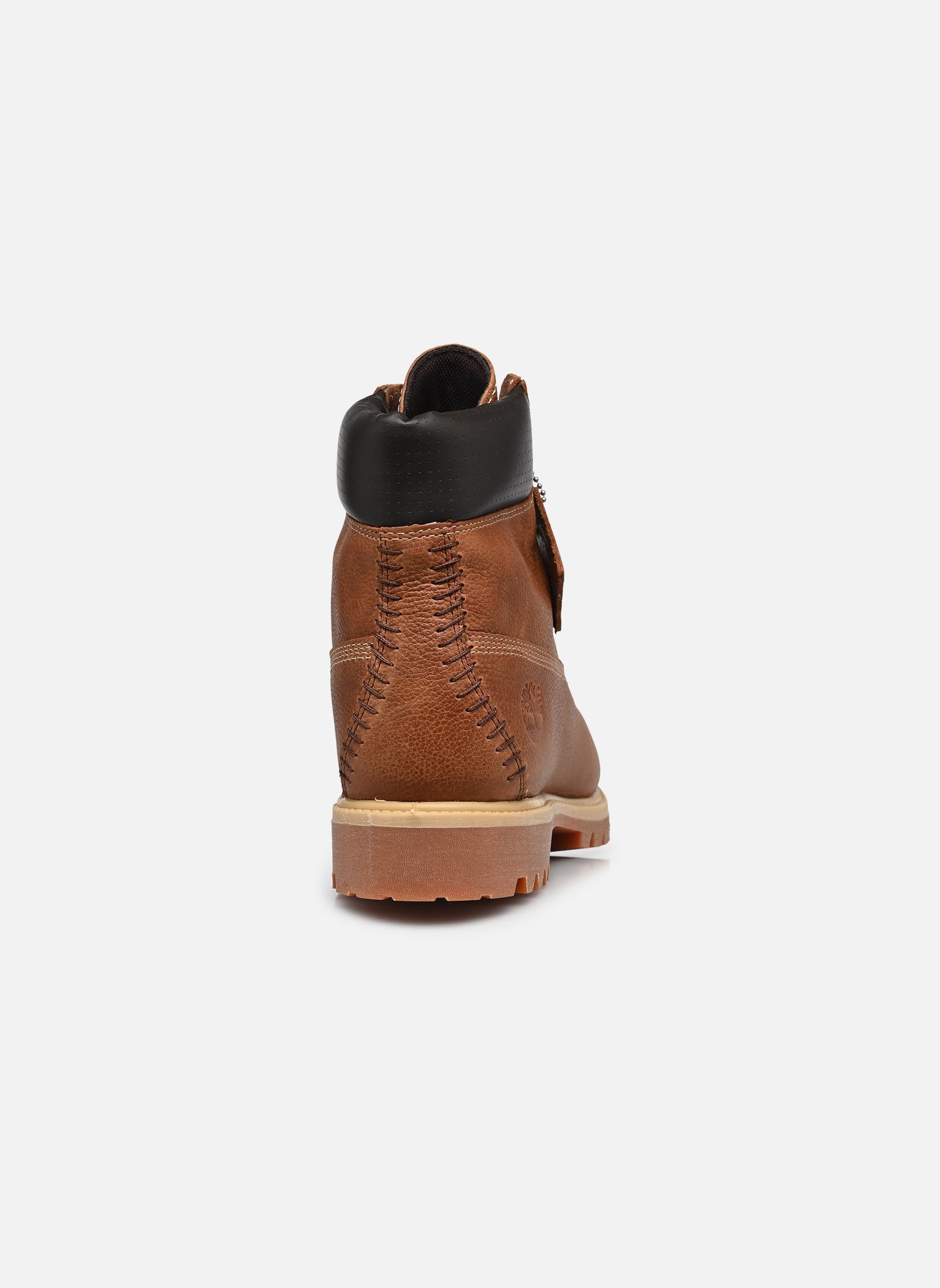 Veterlaarsjes PREM 6 IN LACE WATERPROOF BOOT heren bruin Timberland Veterlaarsjes PREM 6 IN LACE WATERPROOF BOOT heren bruin RUST FULL GRAIN W DK GRAY