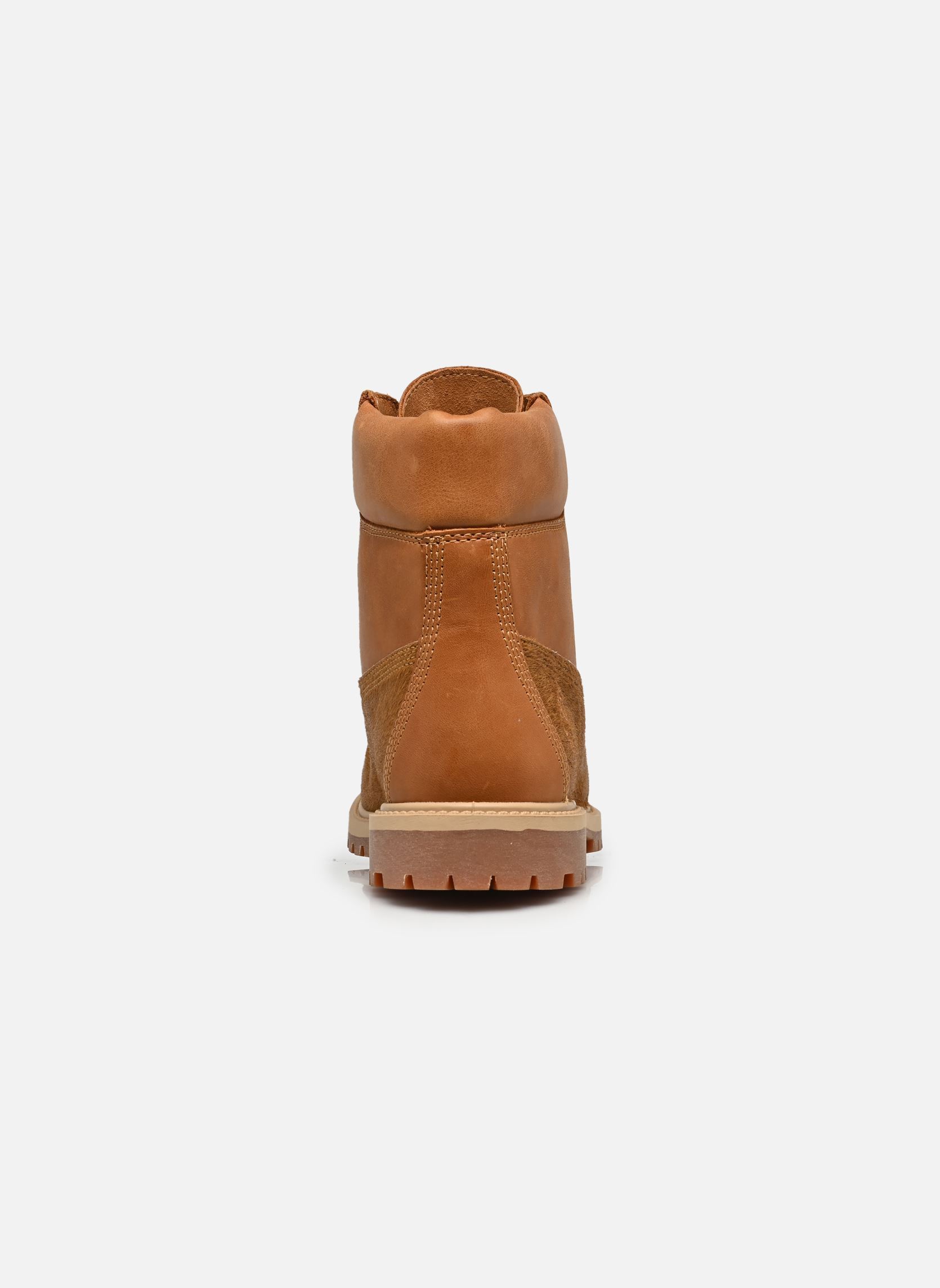 Bottines à lacets Timberland Premium 6 INCH LACE UP BOOT femme marron Timberland Bottines à lacets Timberland Premium 6 INCH LACE UP BOOT femme marron BROWN HAIR ON