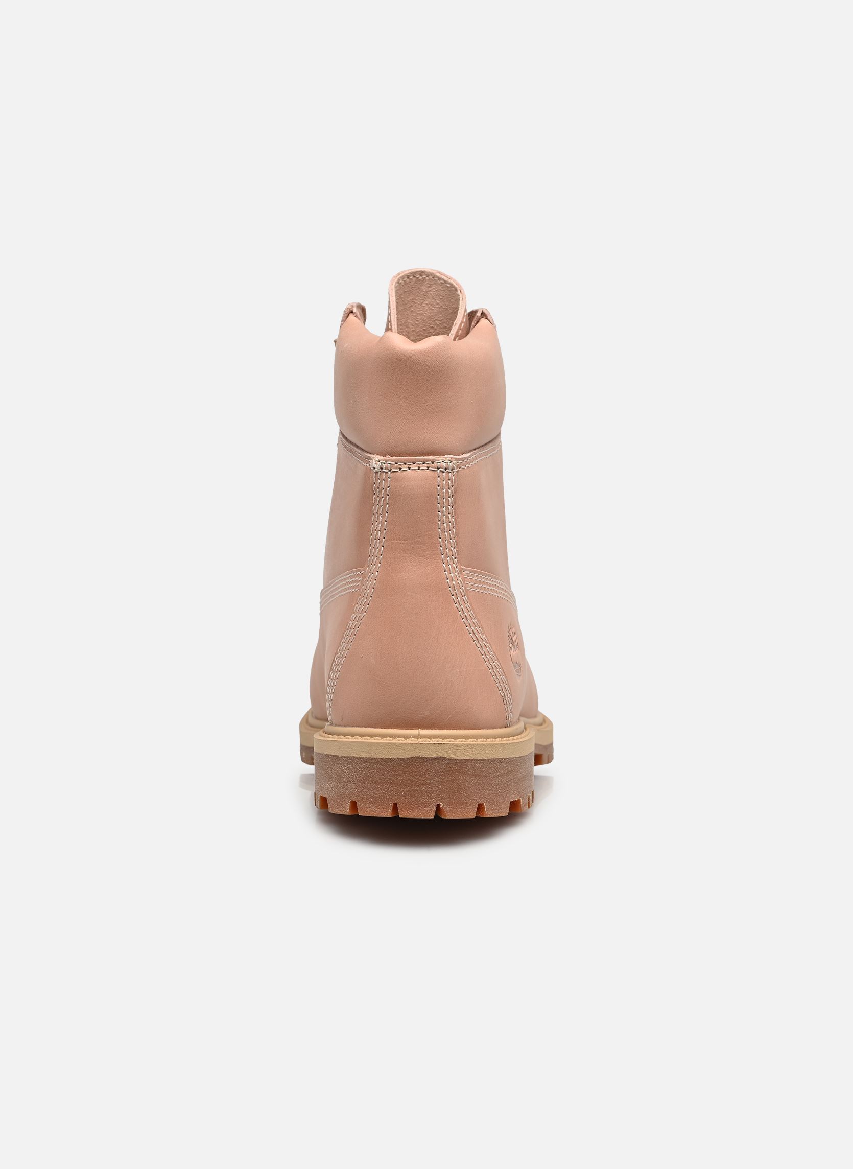 Bottines à lacets Timberland Premium 6 INCH LACE UP BOOT femme rose Timberland Bottines à lacets Timberland Premium 6 INCH LACE UP BOOT femme rose PINK FULL GRAIN
