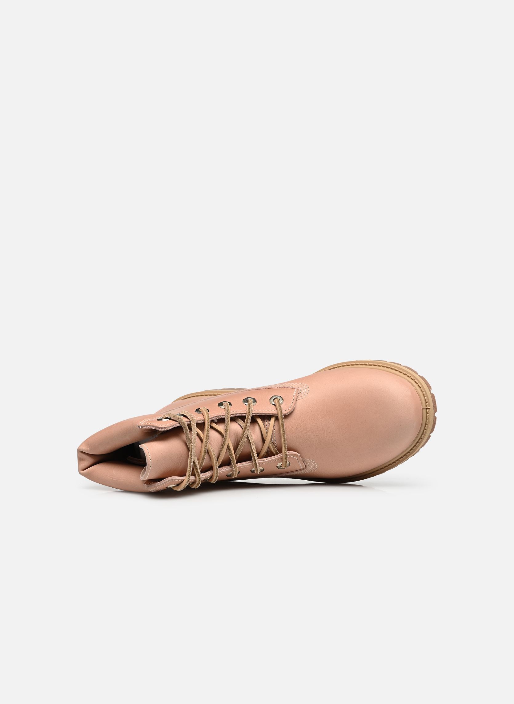 Bottines à lacets Timberland Premium 6 INCH LACE UP BOOT femme rose Timberland Bottines à lacets Timberland Premium 6 INCH LACE UP BOOT femme rose PINK FULL GRAIN