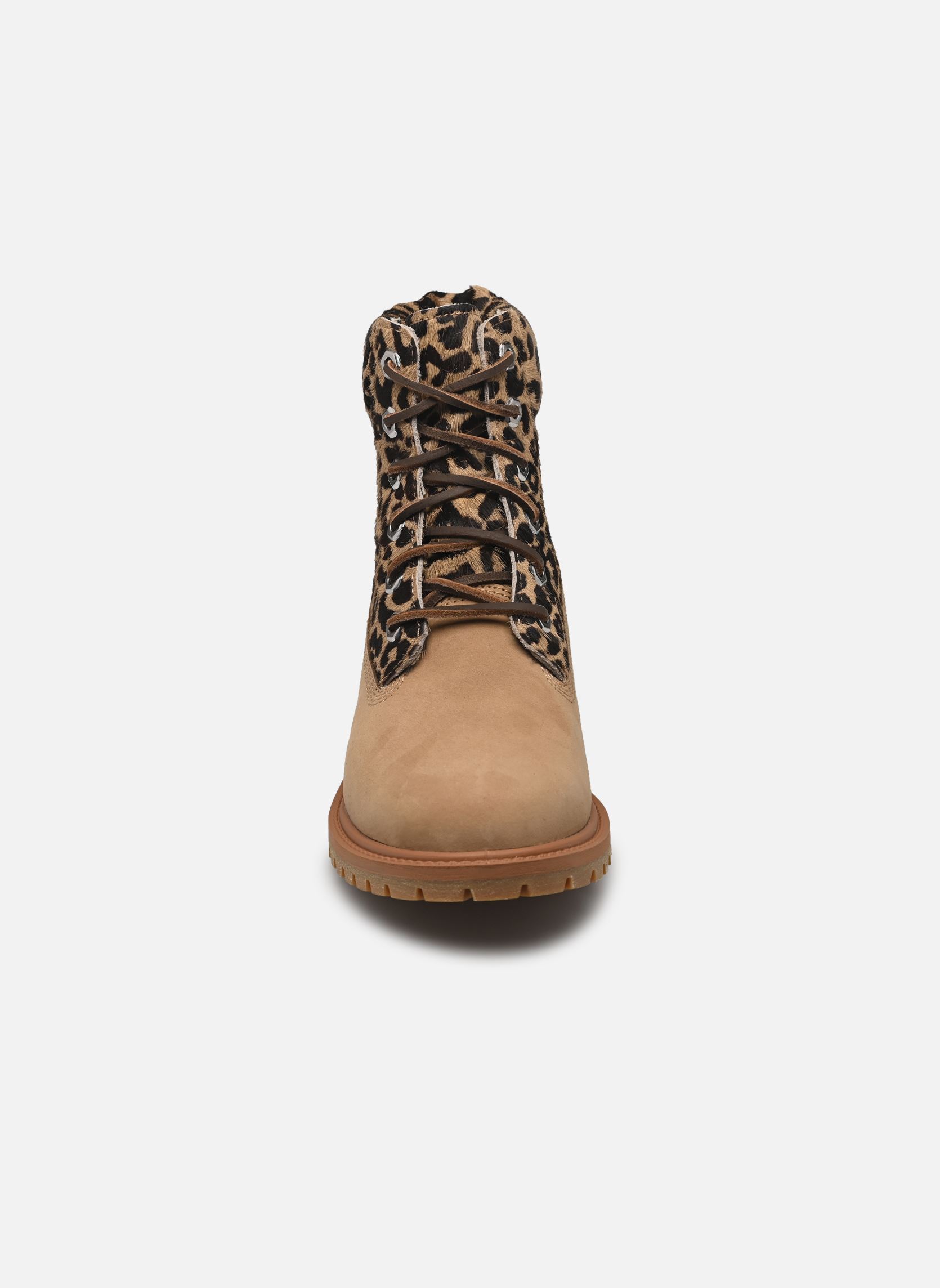 Bottines à lacets Timberland Premium 6 INCH LACE UP BOOT femme marron Timberland Bottines à lacets Timberland Premium 6 INCH LACE UP BOOT femme marron MEDIUM BEIGE NUBUCK