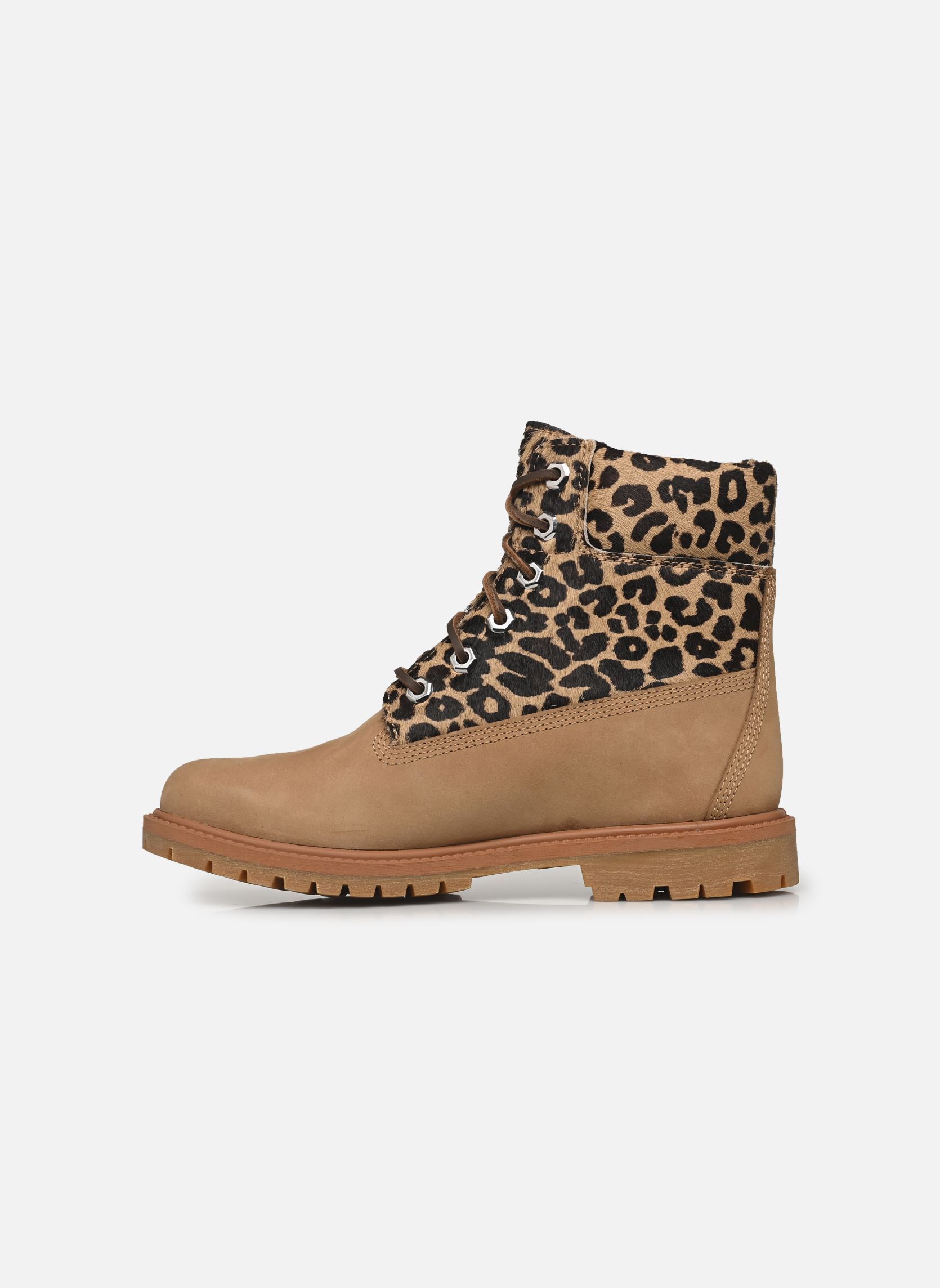 Bottines à lacets Timberland Premium 6 INCH LACE UP BOOT femme marron Timberland Bottines à lacets Timberland Premium 6 INCH LACE UP BOOT femme marron MEDIUM BEIGE NUBUCK