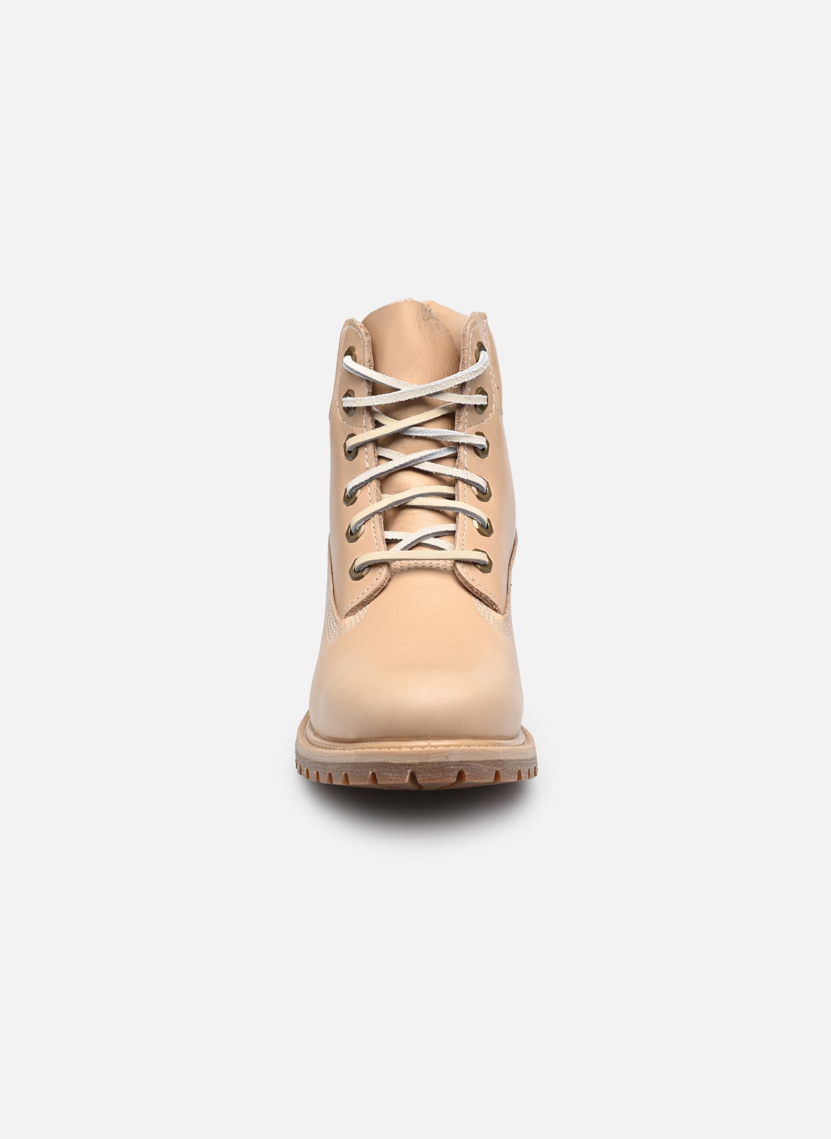 Geschnürte Stiefeletten Timberland Premium 6 Inch Lace Up Waterp damen braun Timberland Geschnürte Stiefeletten Timberland Premium 6 Inch Lace Up Waterp damen braun MEDIUM BEIGE FULL GRAIN